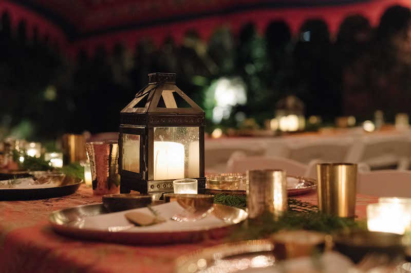 Indian Tented Family Meal