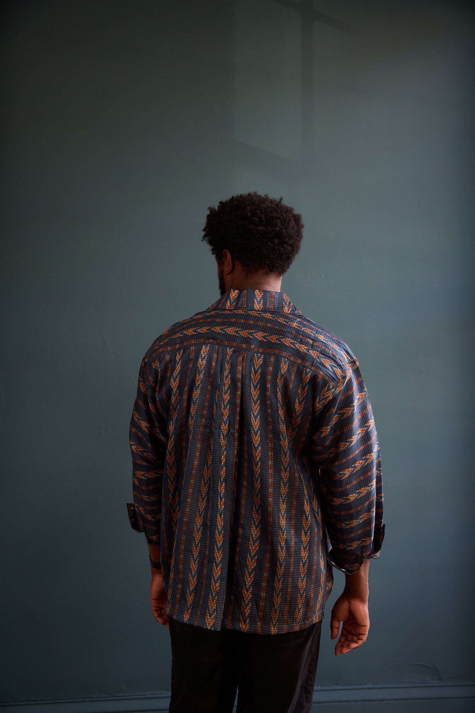 Unisex Patola Silk Sari Overshirt