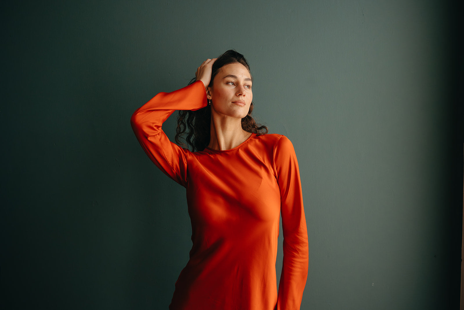 Swati Mini Dress Cotton Satin