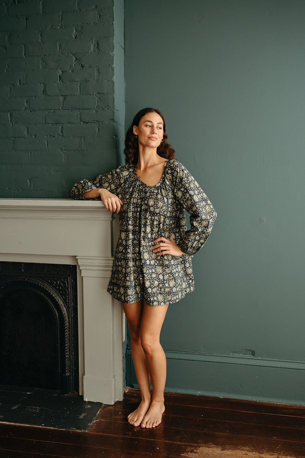 Sai Mini Dress in Catalina