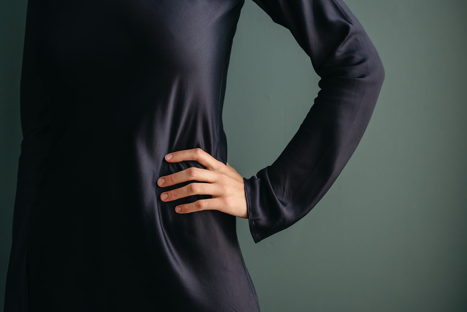 Swati Mini Dress Cotton Satin