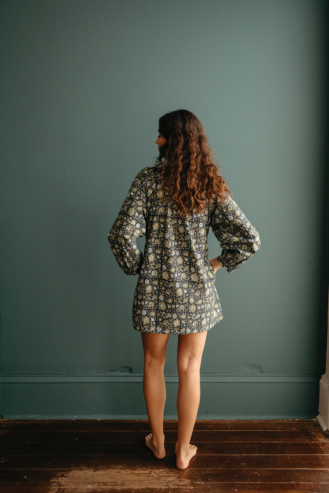 Sai Mini Dress in Catalina