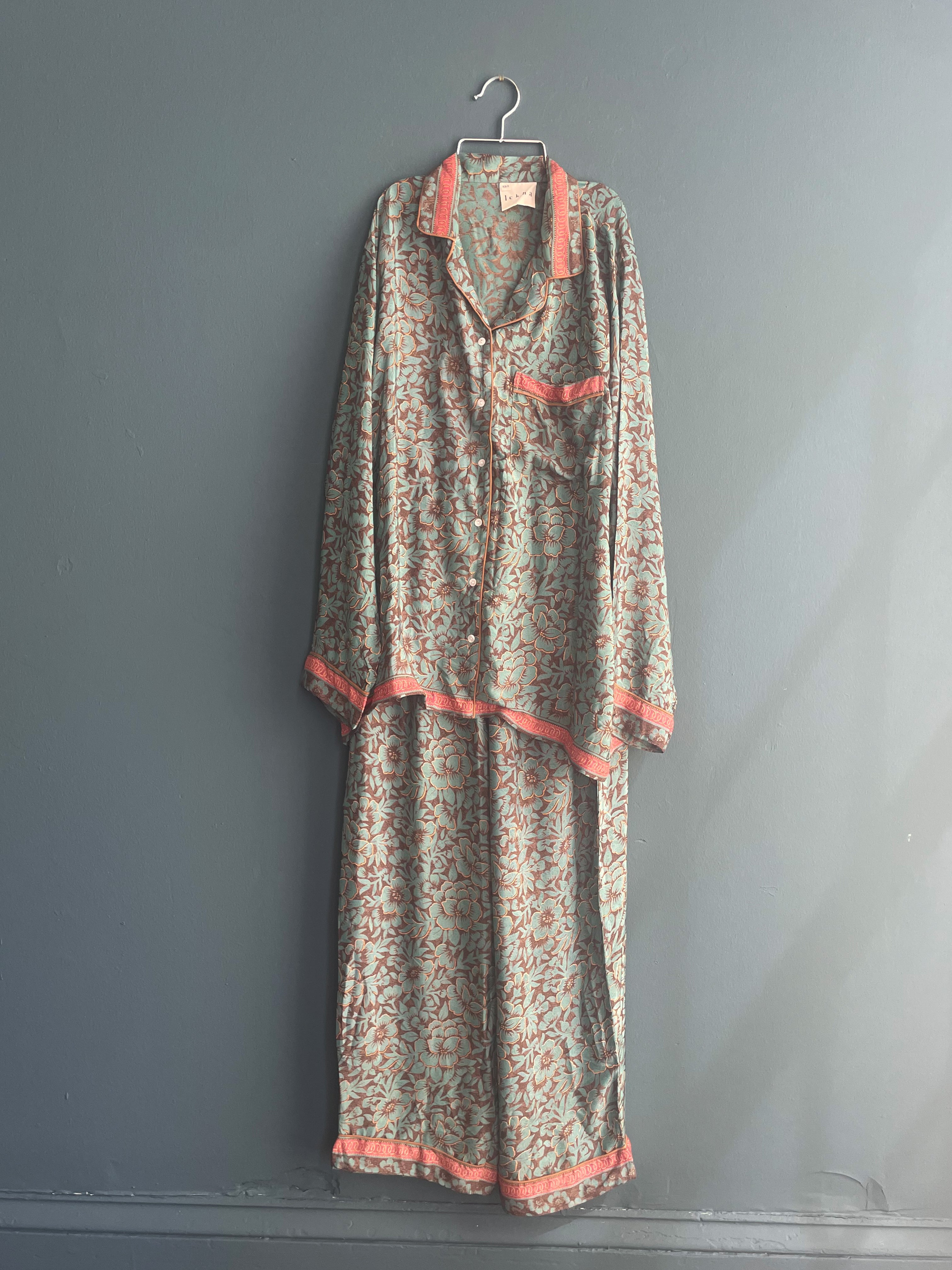 Recycled Sari Pant Set