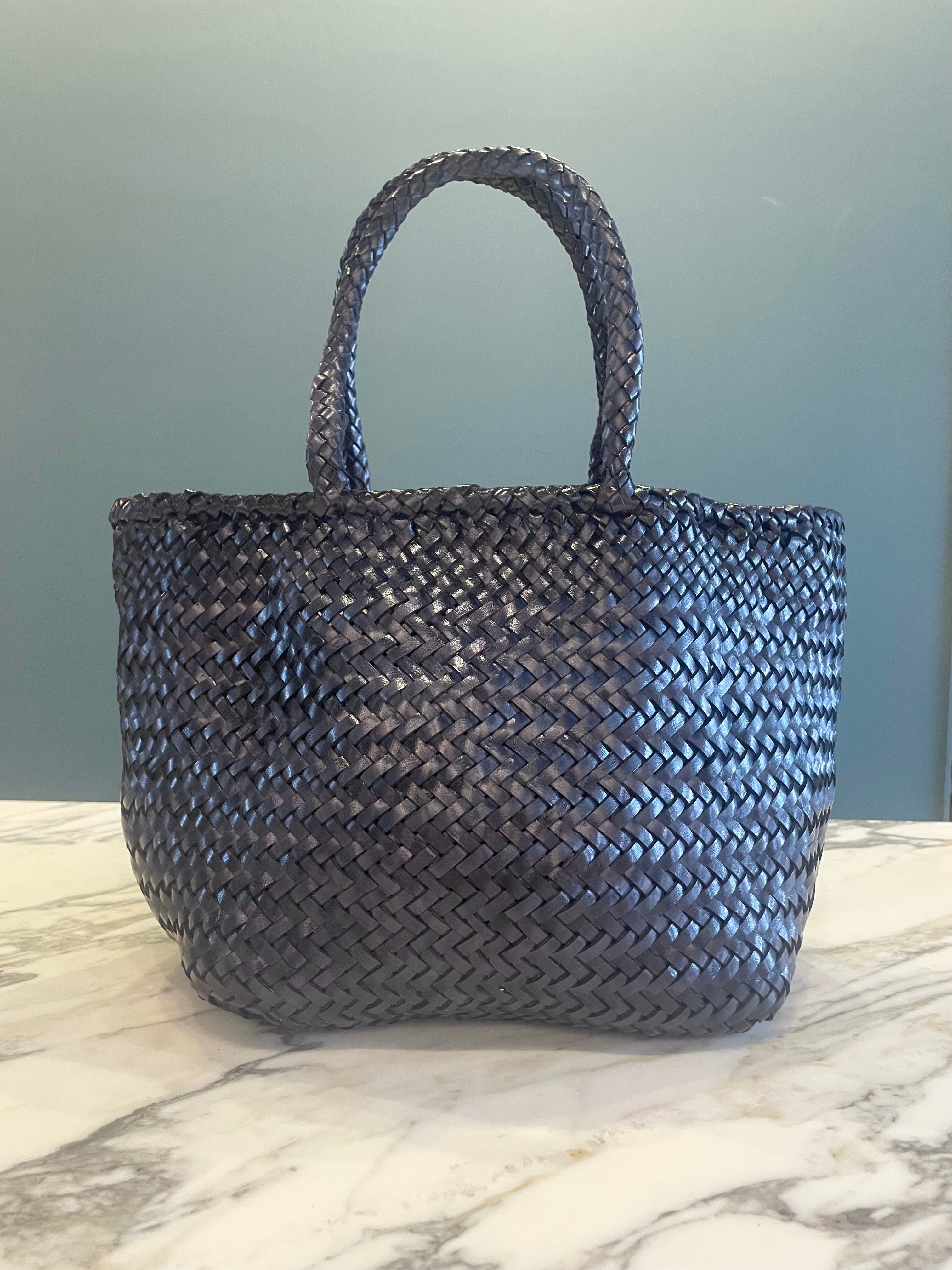 Petite Leather Day Tote