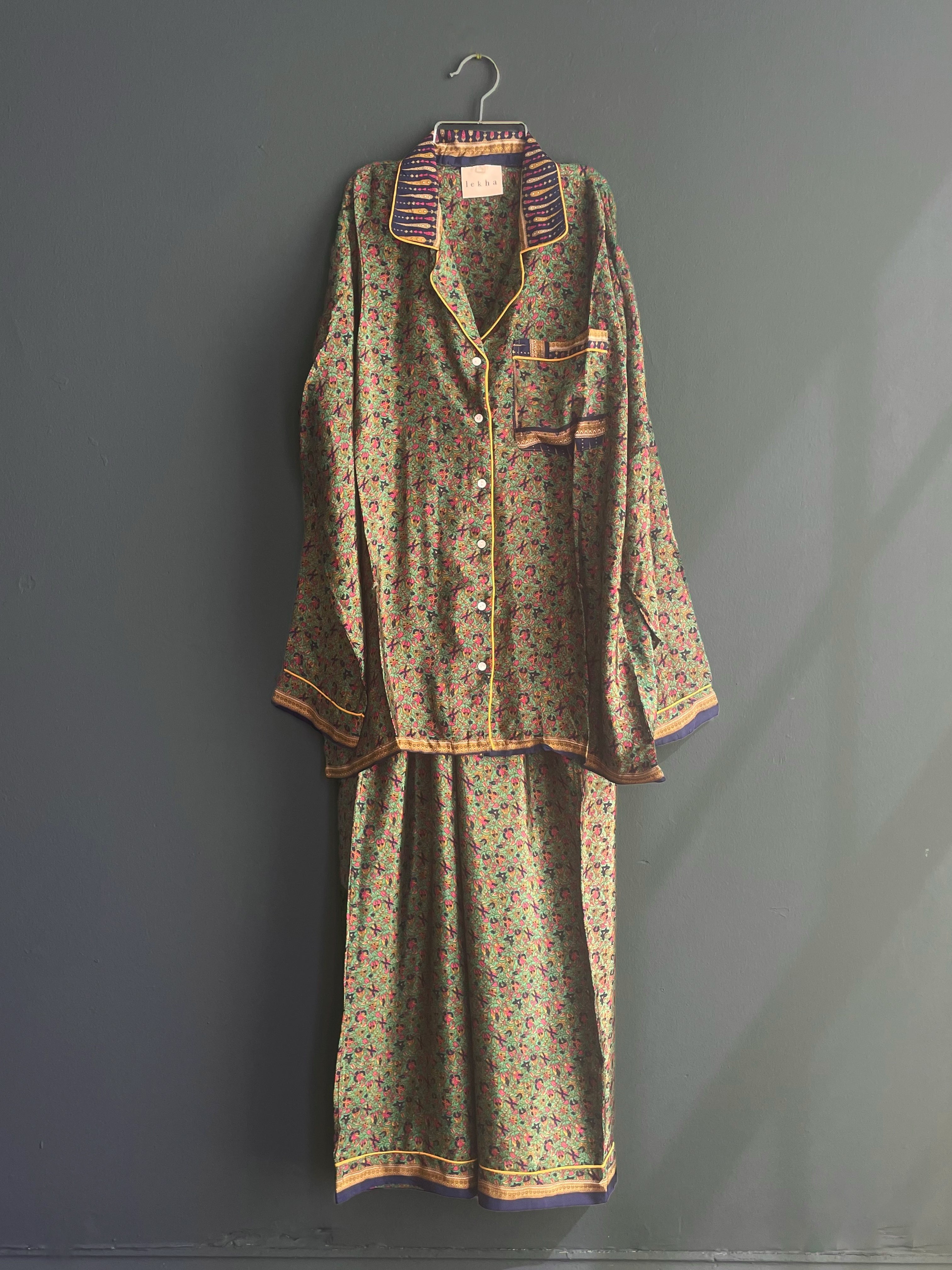 Recycled Sari Pant Set