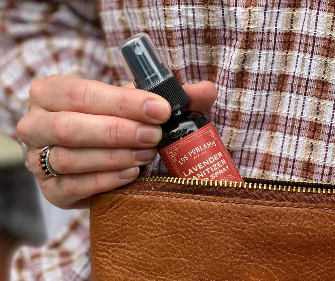 Los Poblanos Lavender Sanitizer Hand Spray
