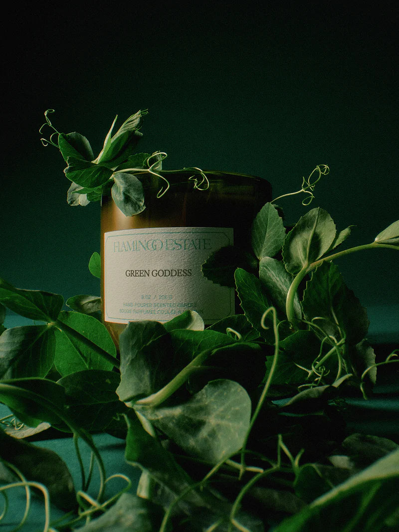 Flamingo Estate Green Goddess Candle
