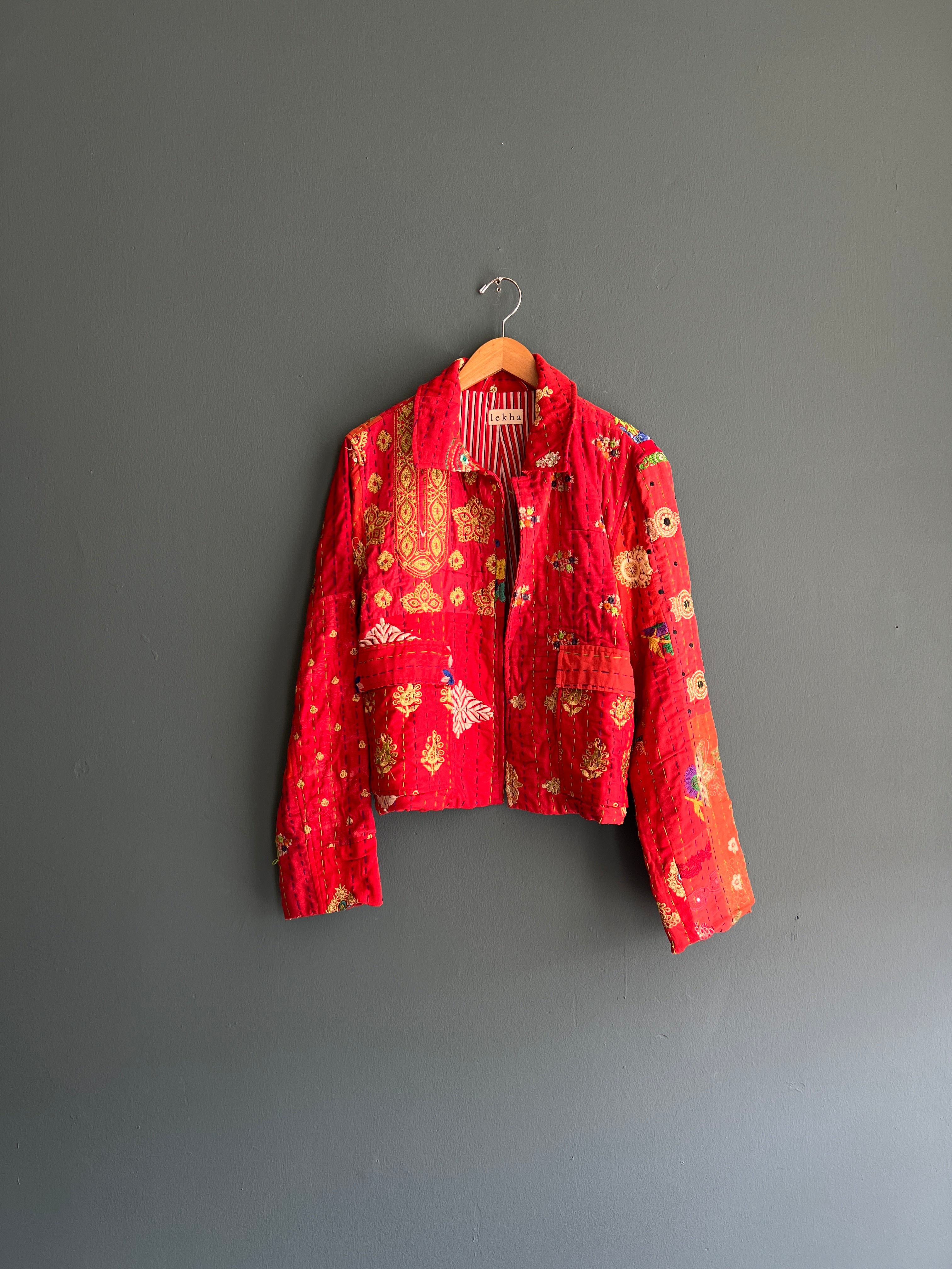 Antique Sari Patchwork Jacket
