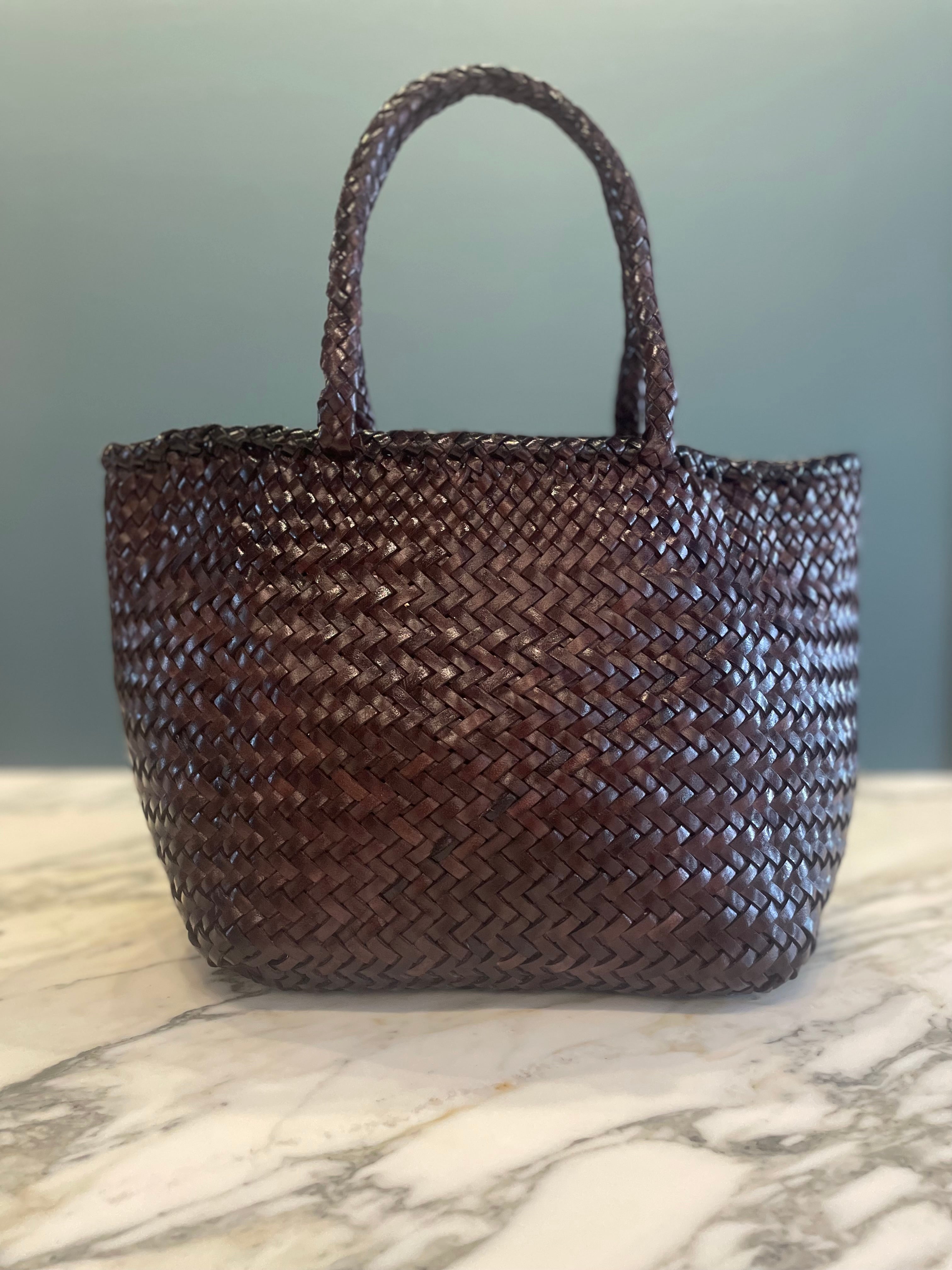 Petite Leather Day Tote