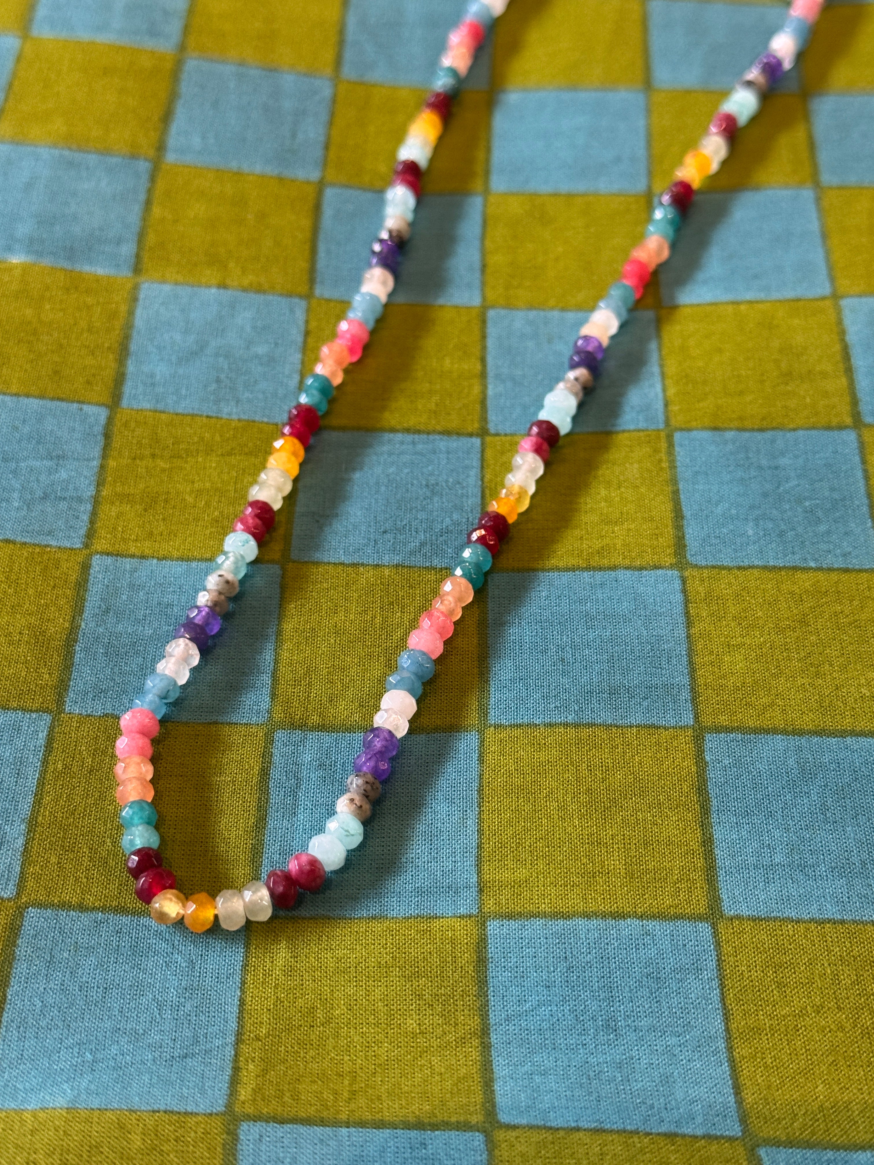 Multicolor Agate Necklace