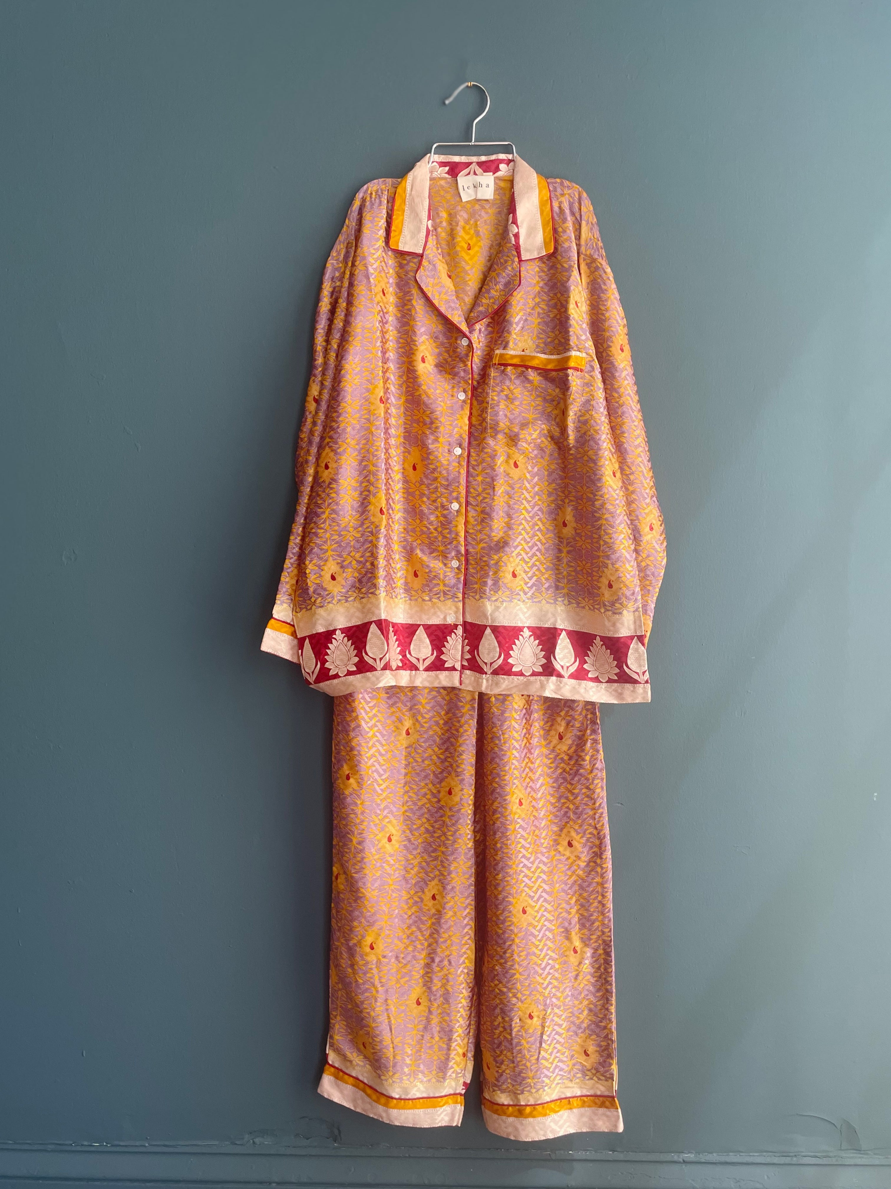 Recycled Sari Pant Set