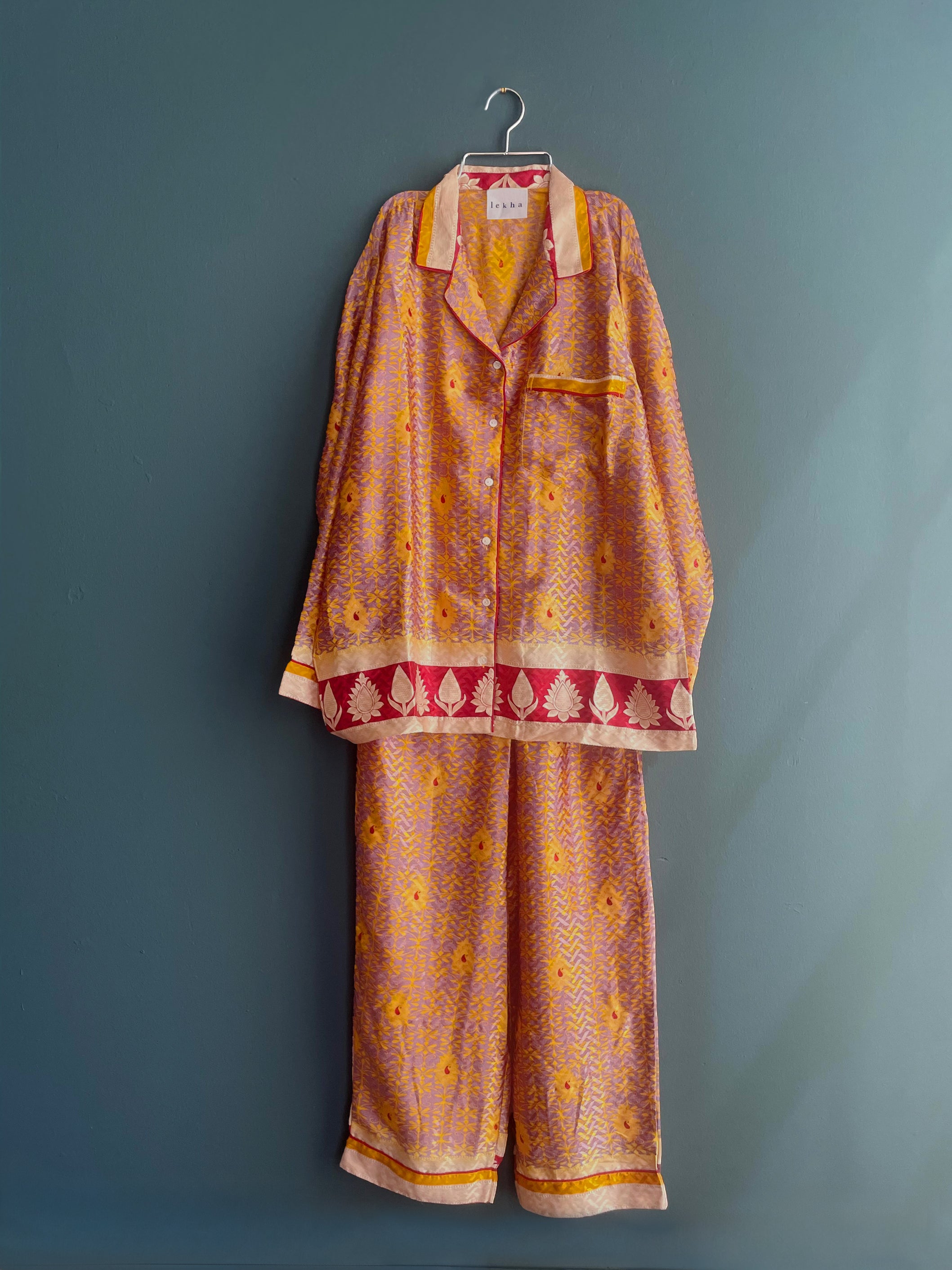 Recycled Sari Pant Set