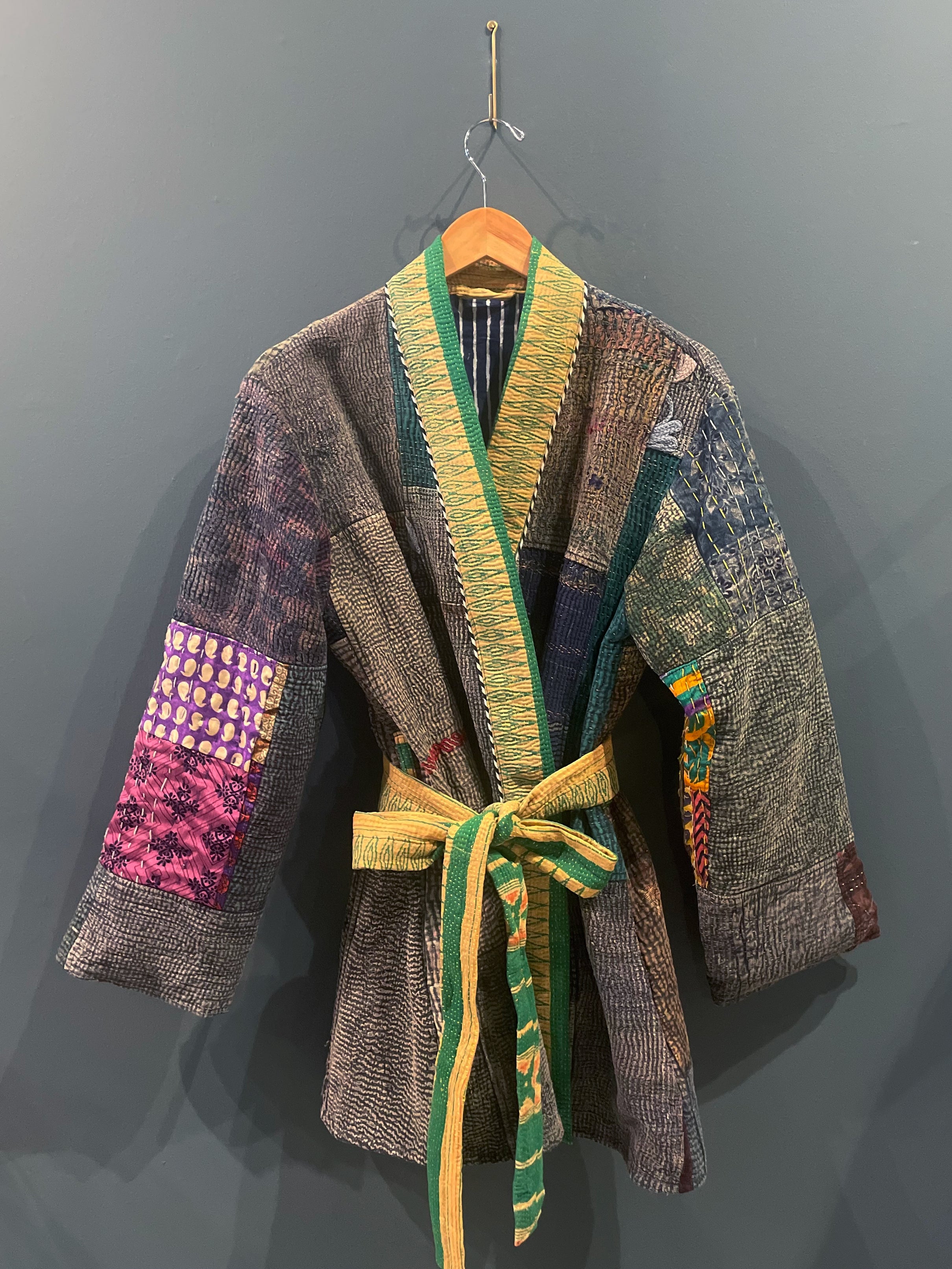 Antique Patchwork Kimono Jacket