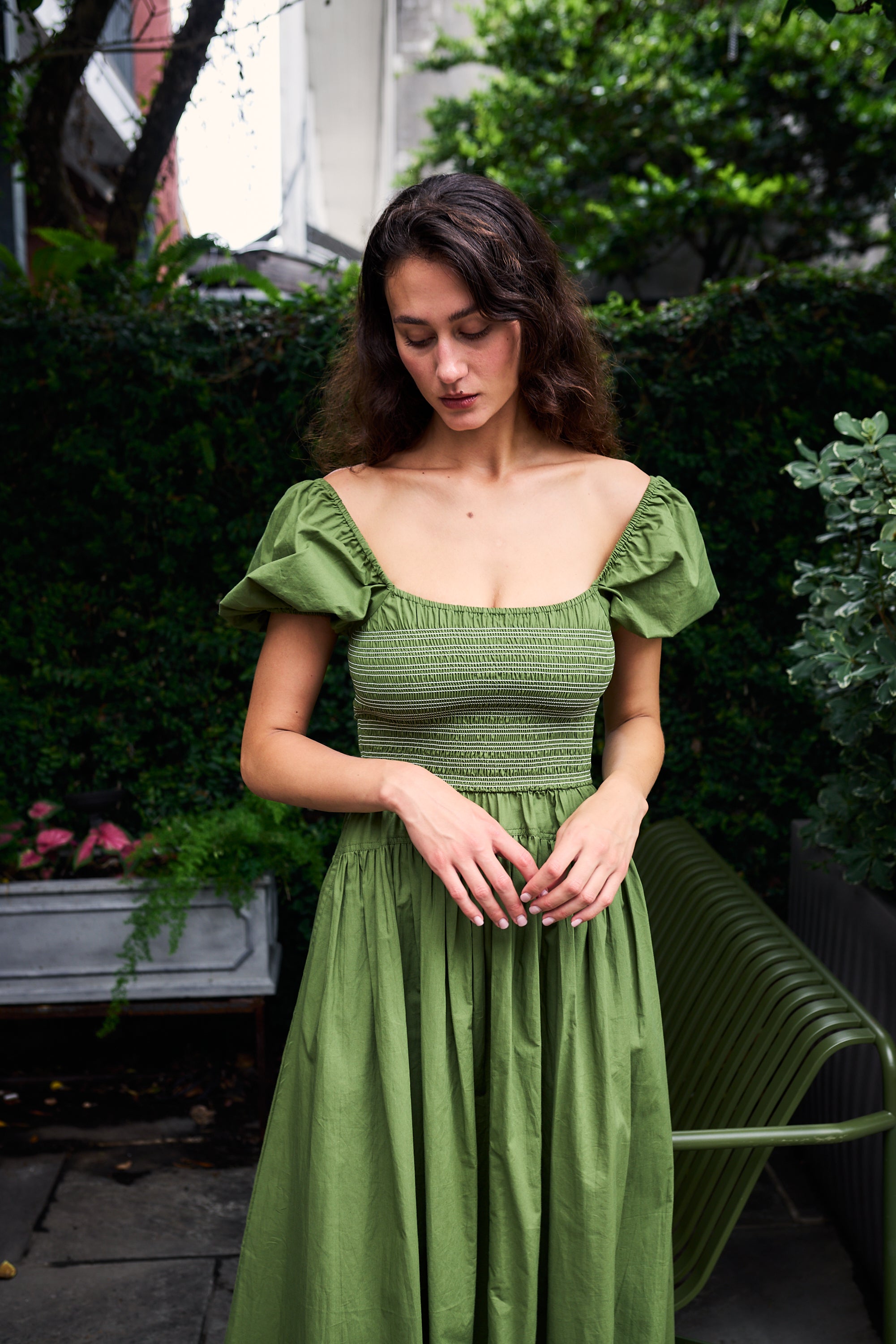 Ava Smocked Dress
