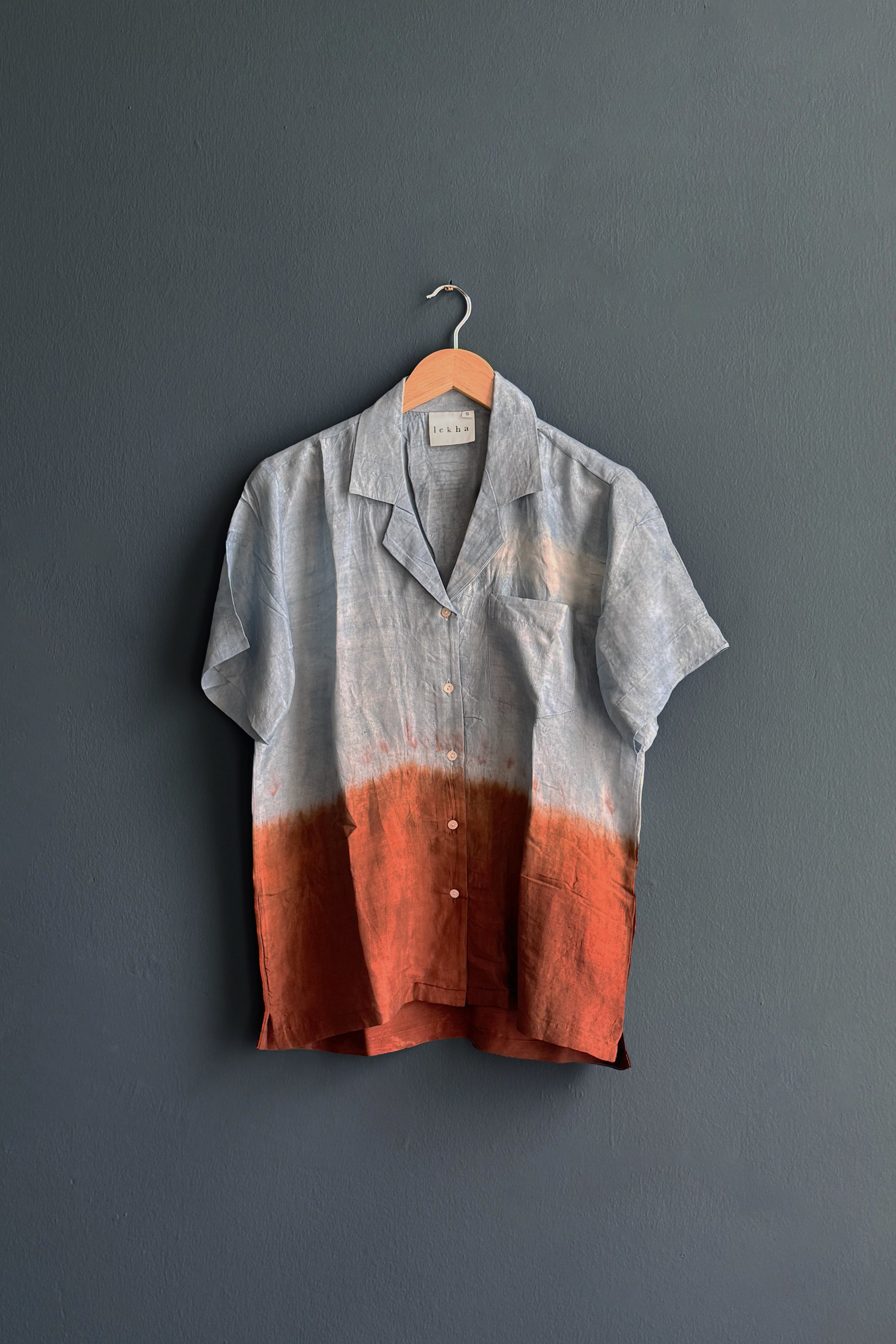 Eco Tie Dyed Camp Shirt