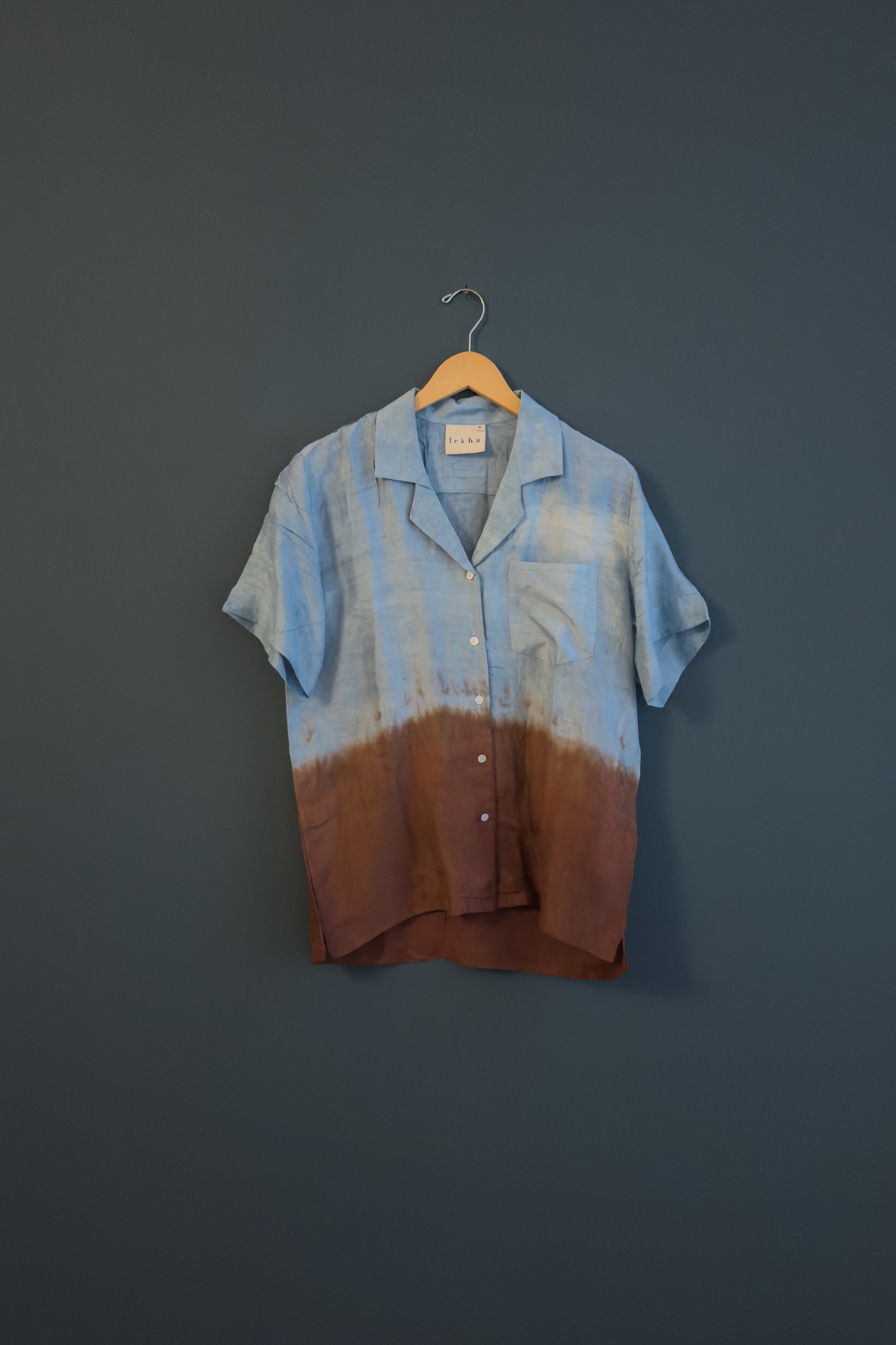 Eco Tie Dyed Camp Shirt