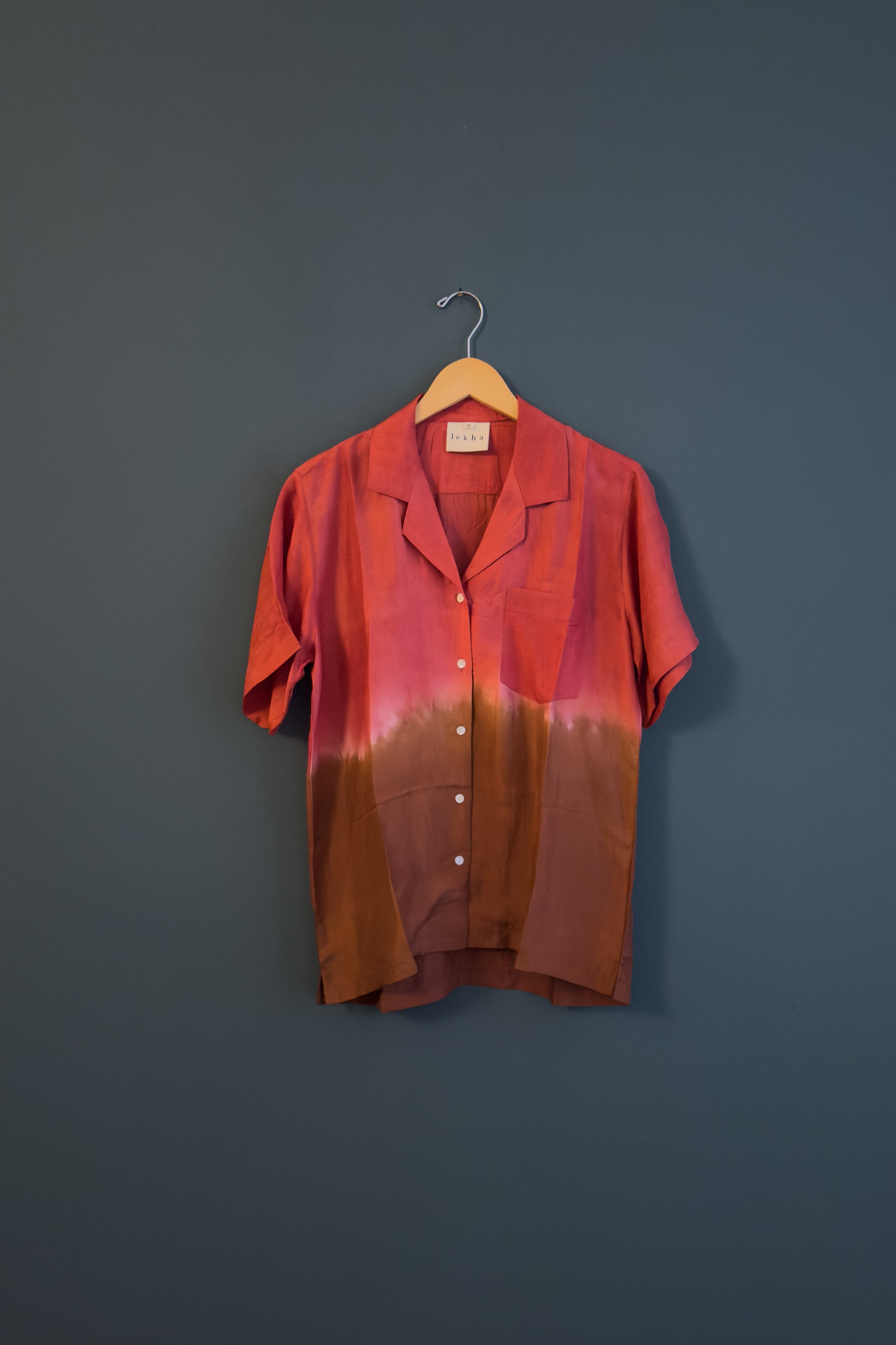 Eco Tie Dyed Camp Shirt