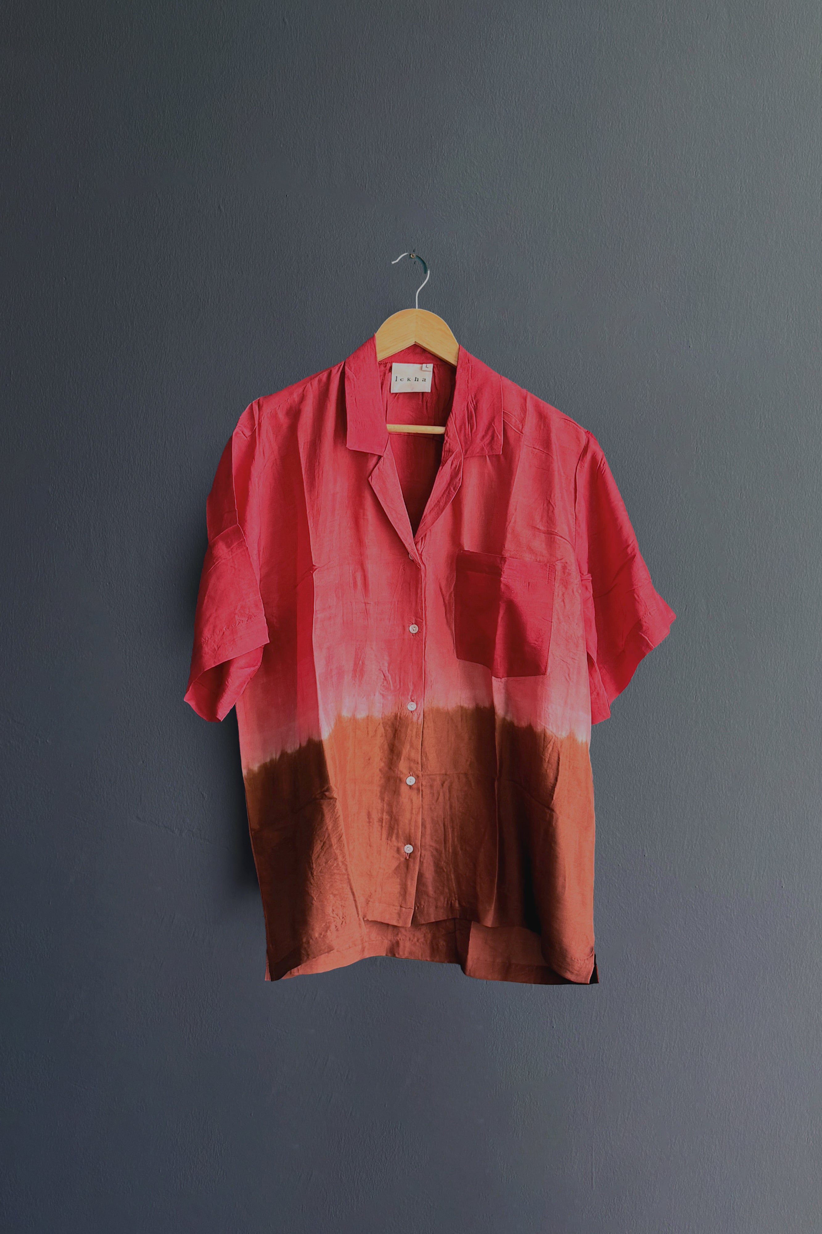 Eco Tie Dyed Camp Shirt