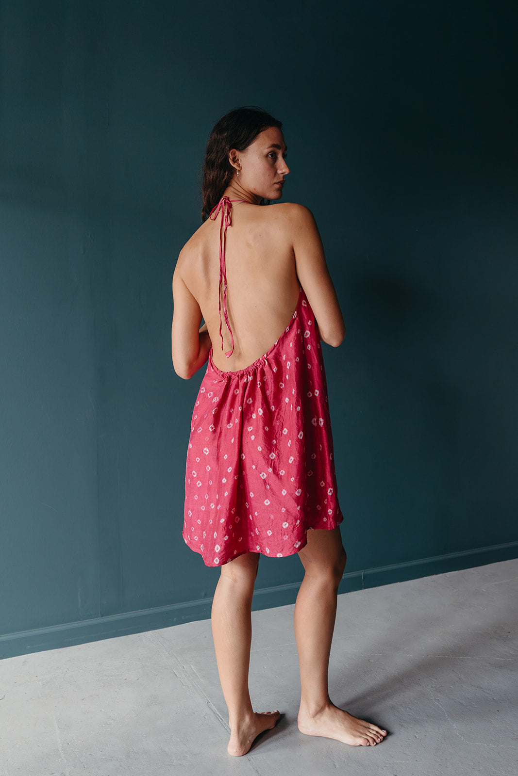 Eco Tie Dyed Manya Mini Dress