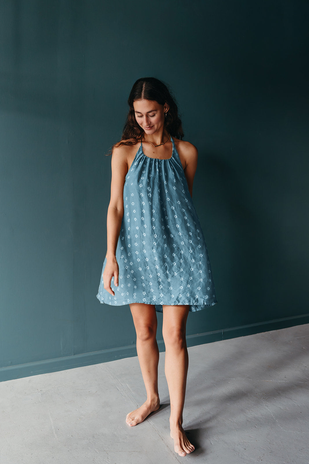 Eco Tie Dyed Manya Mini Dress Eco Tie Dyed Manya Mini Dress