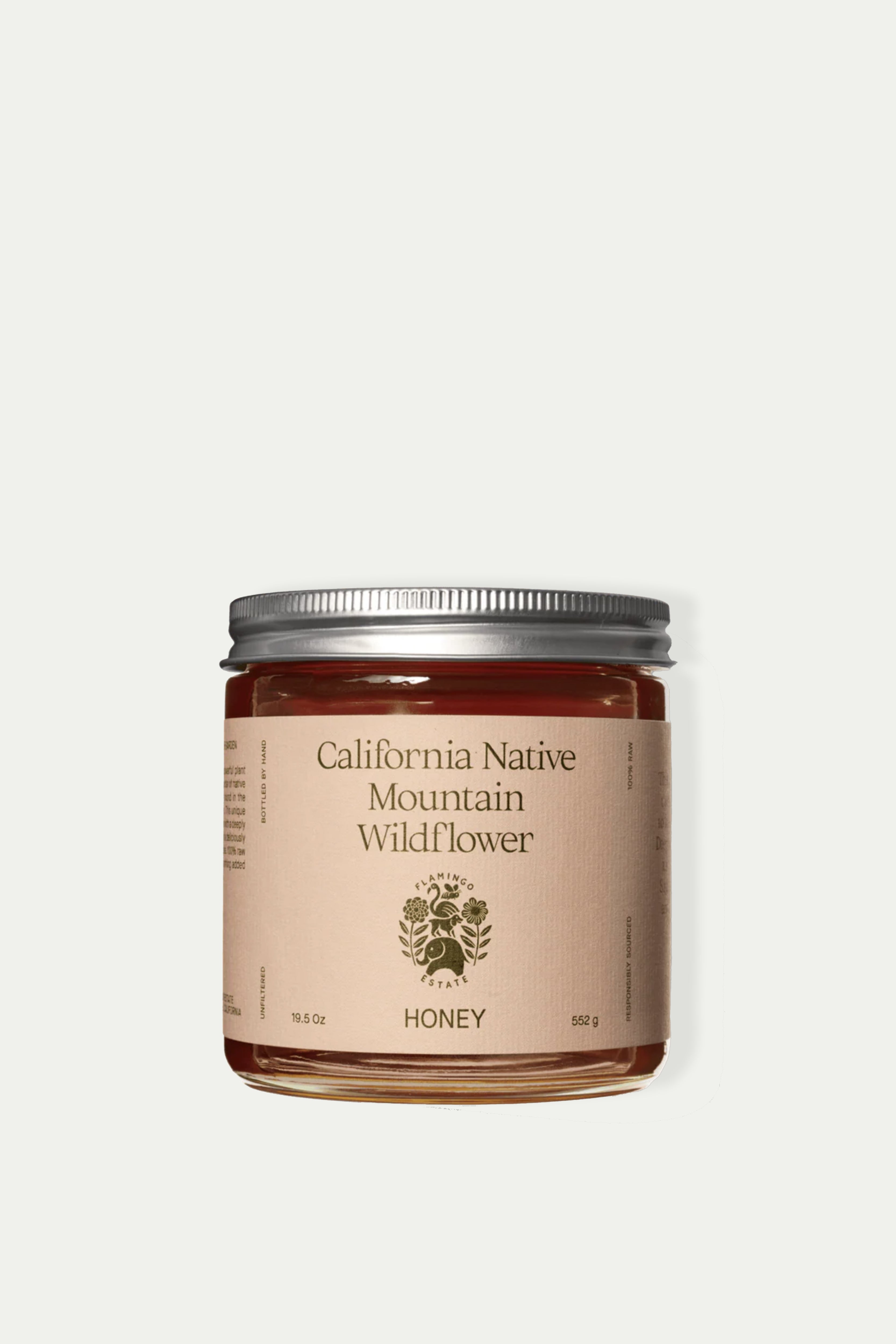 California Native Mountain Wildflower Honey