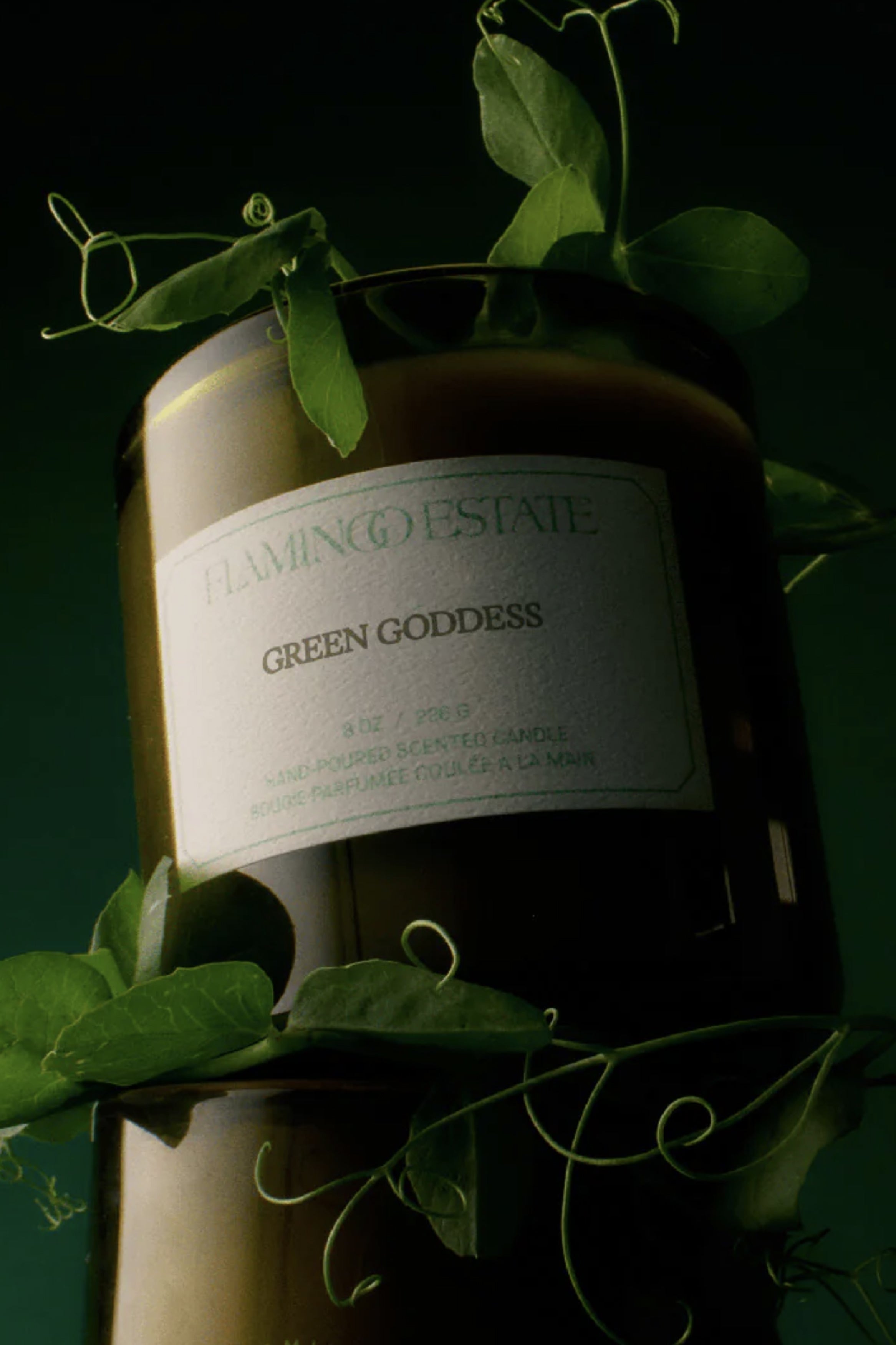 Flamingo Estate Green Goddess Candle