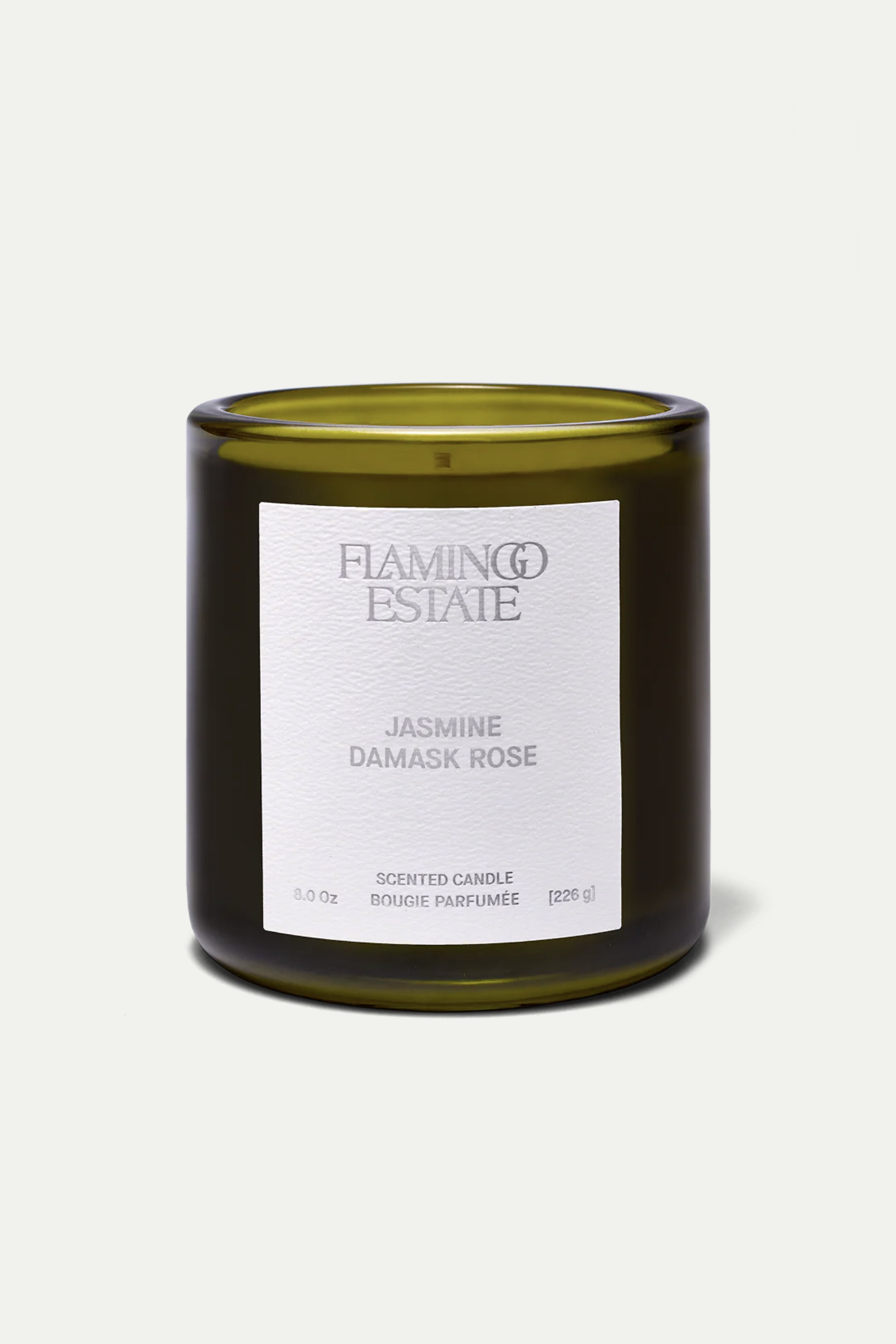 Flamingo Estate Jasmine Damask Rose Candle