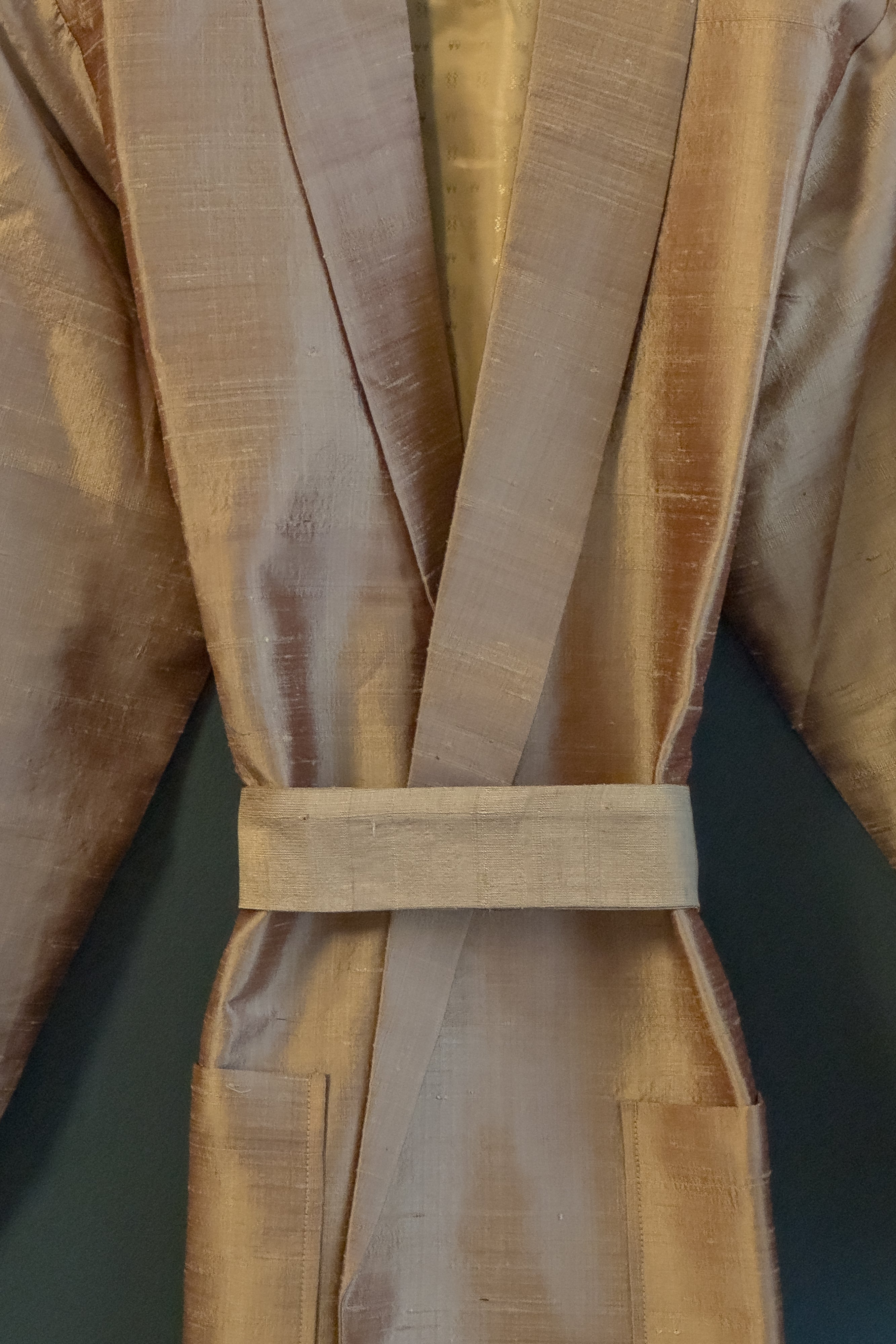 Kamla Wrap Jacket in Raw Silk