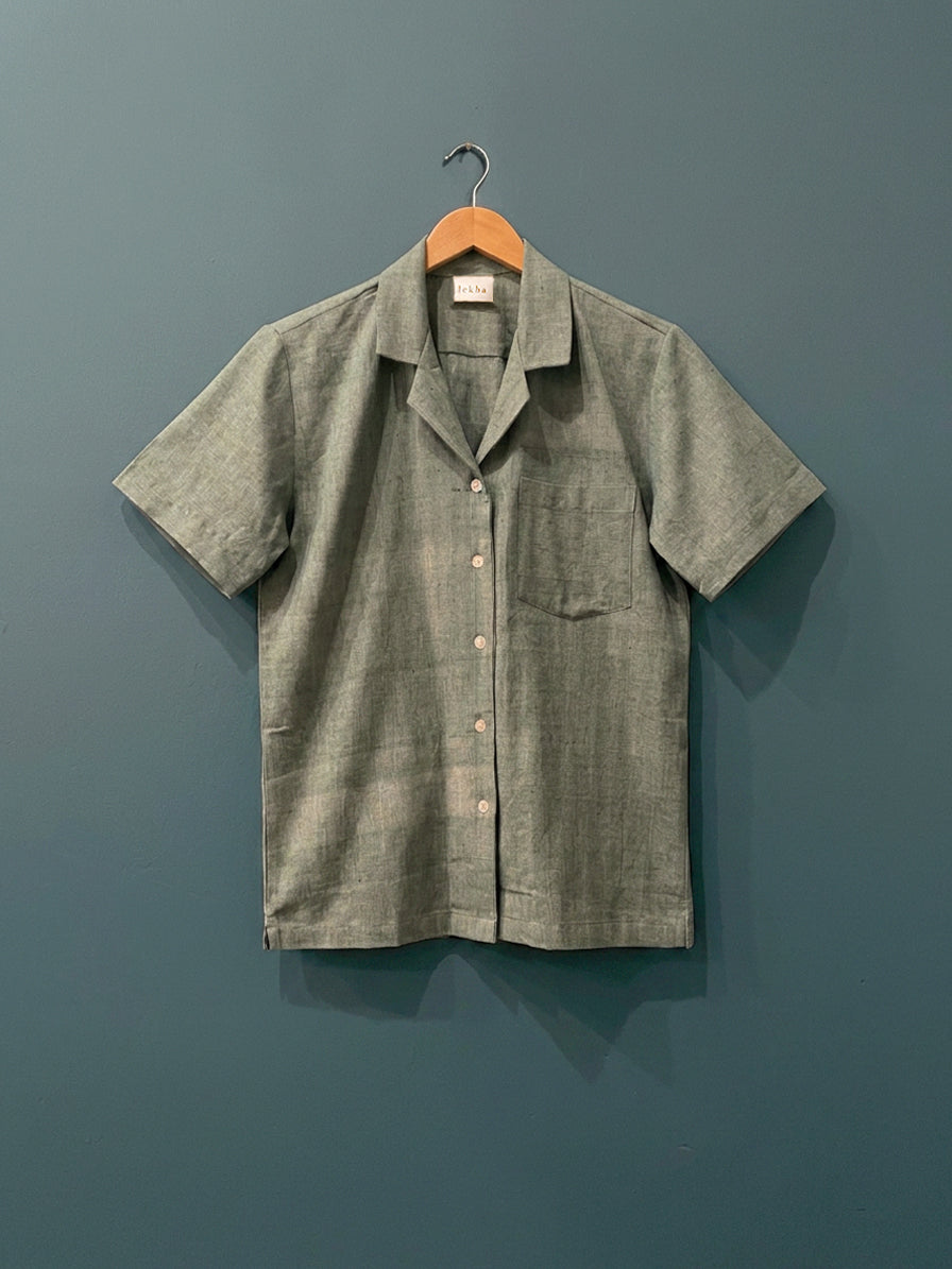 Khadi Unisex Camp Shirt