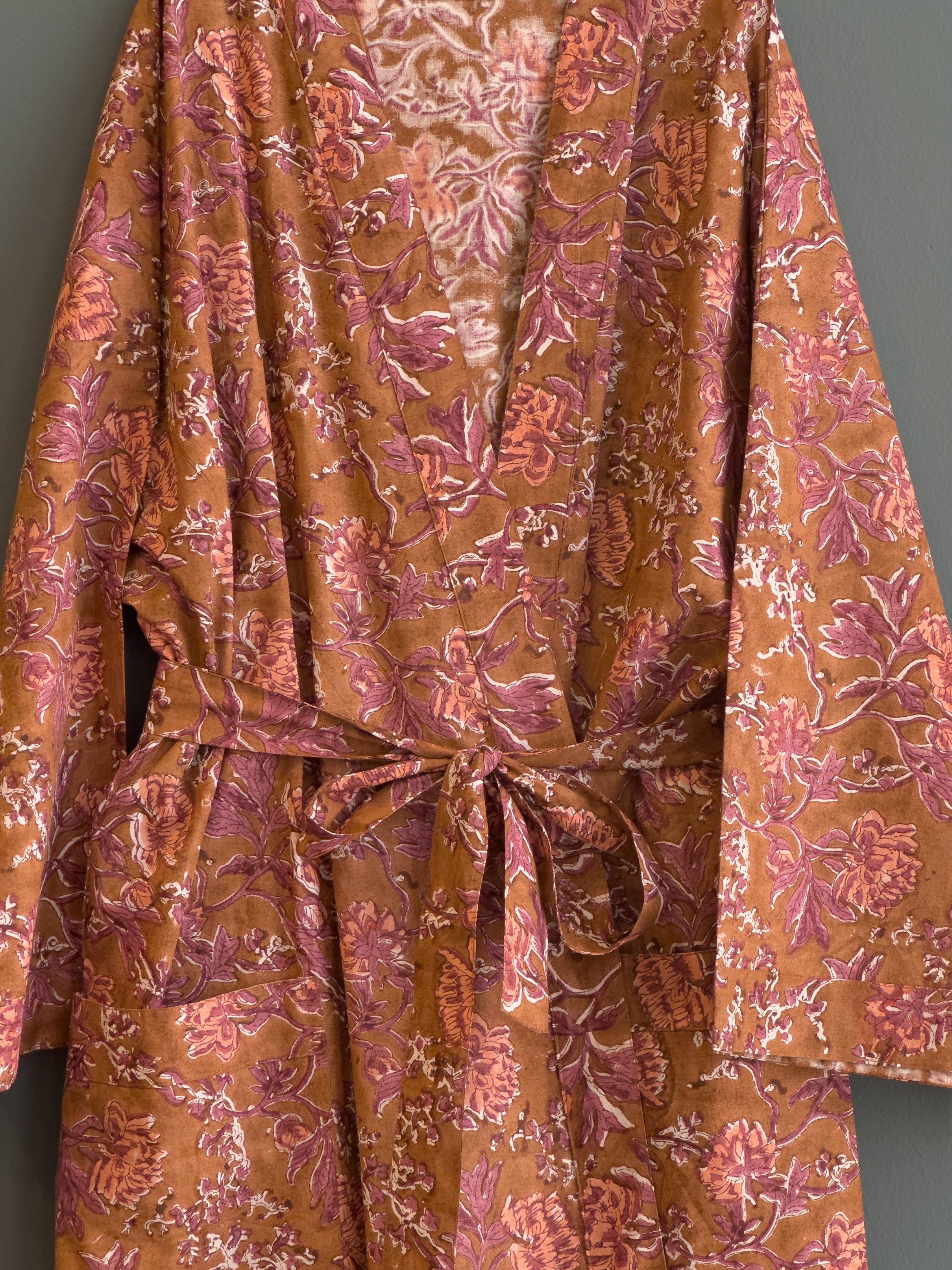 Mandi Block Printed Robe