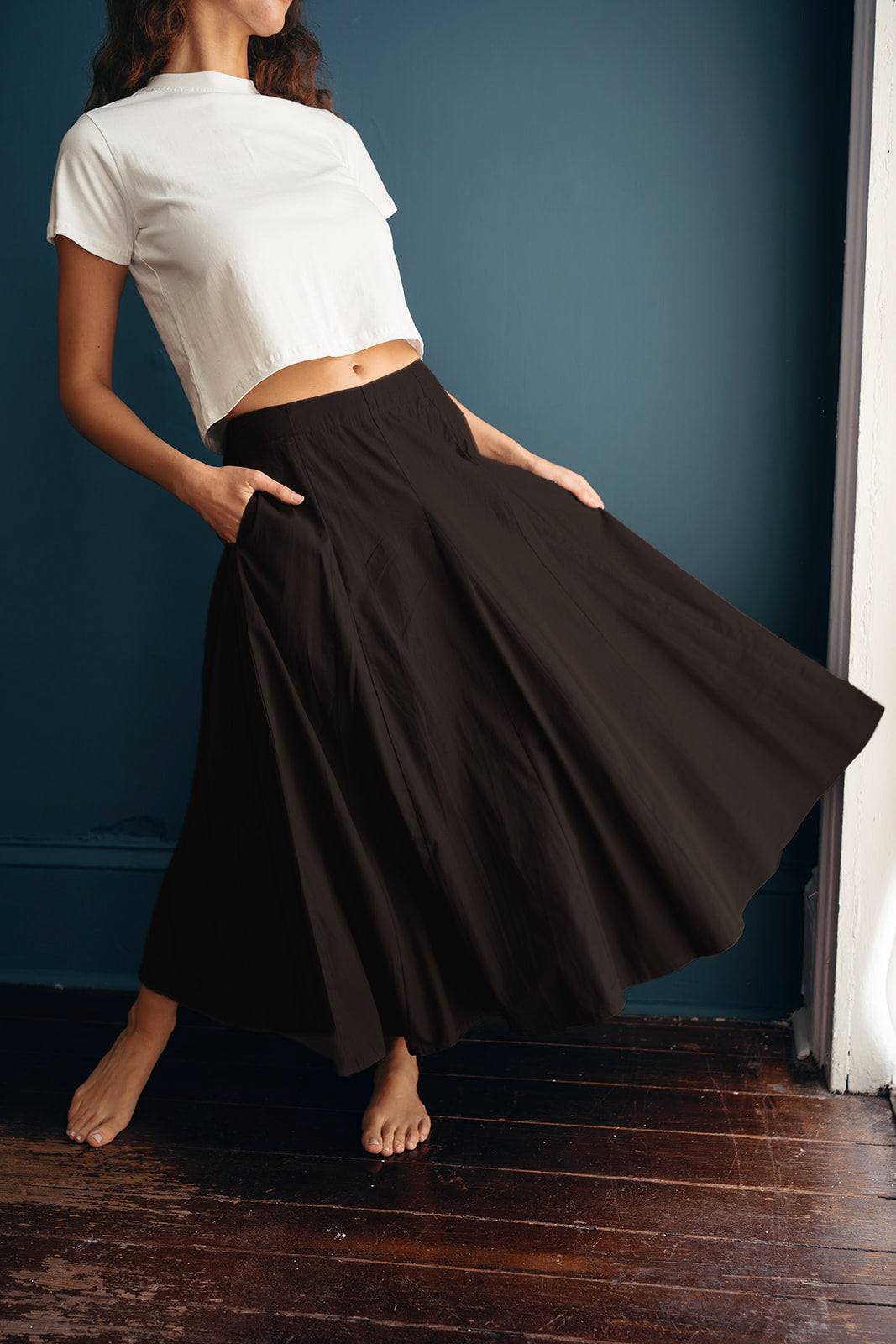 Nalini Skirt in Poplin