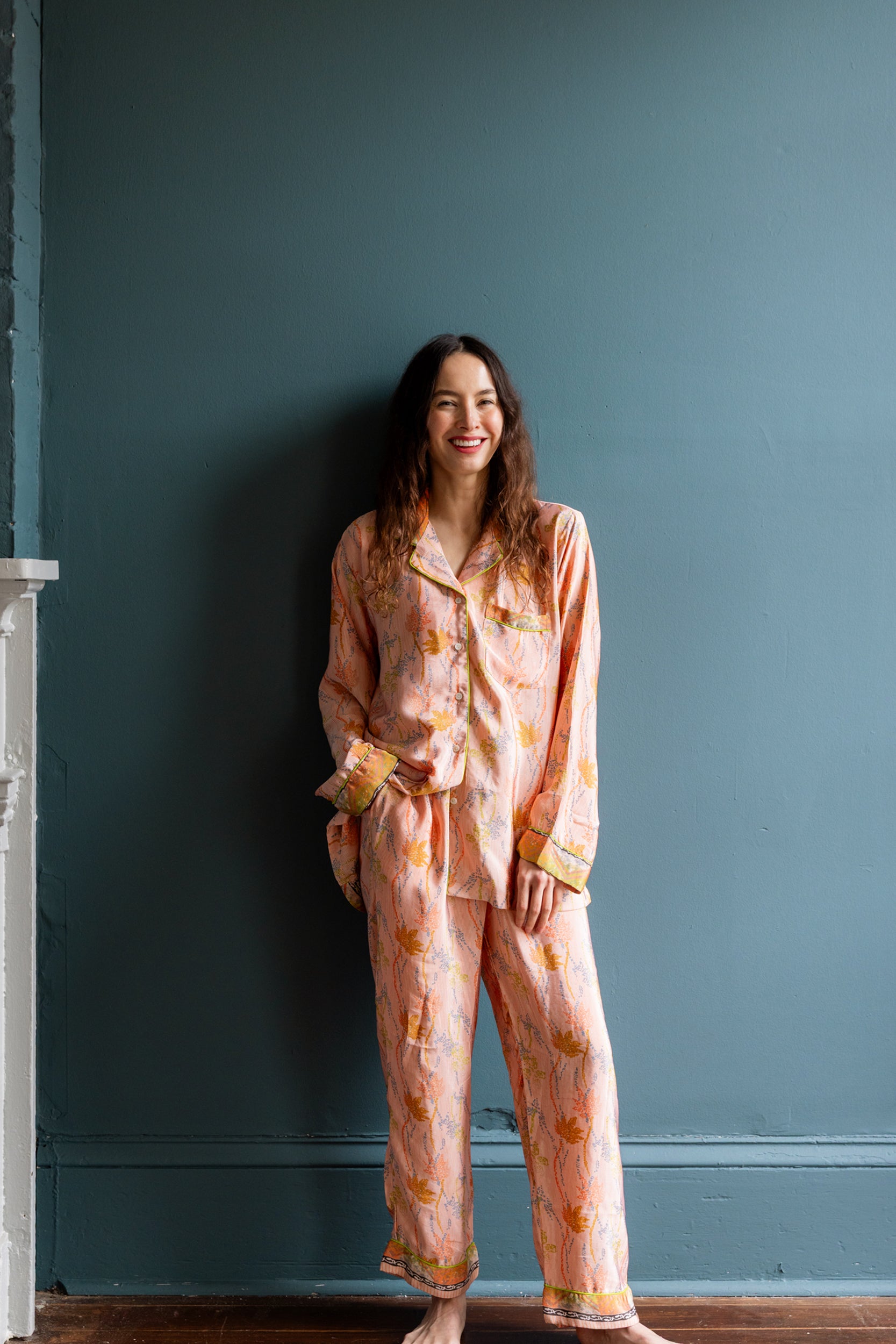 Recycled Sari Pant Set