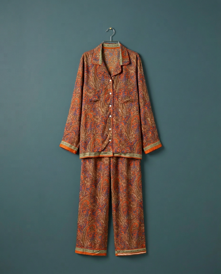 Recycled Sari Pant Set