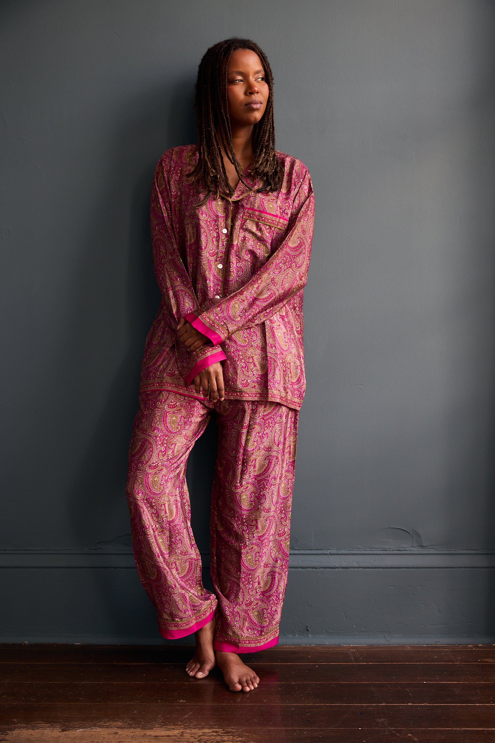 Recycled Sari Pant Set