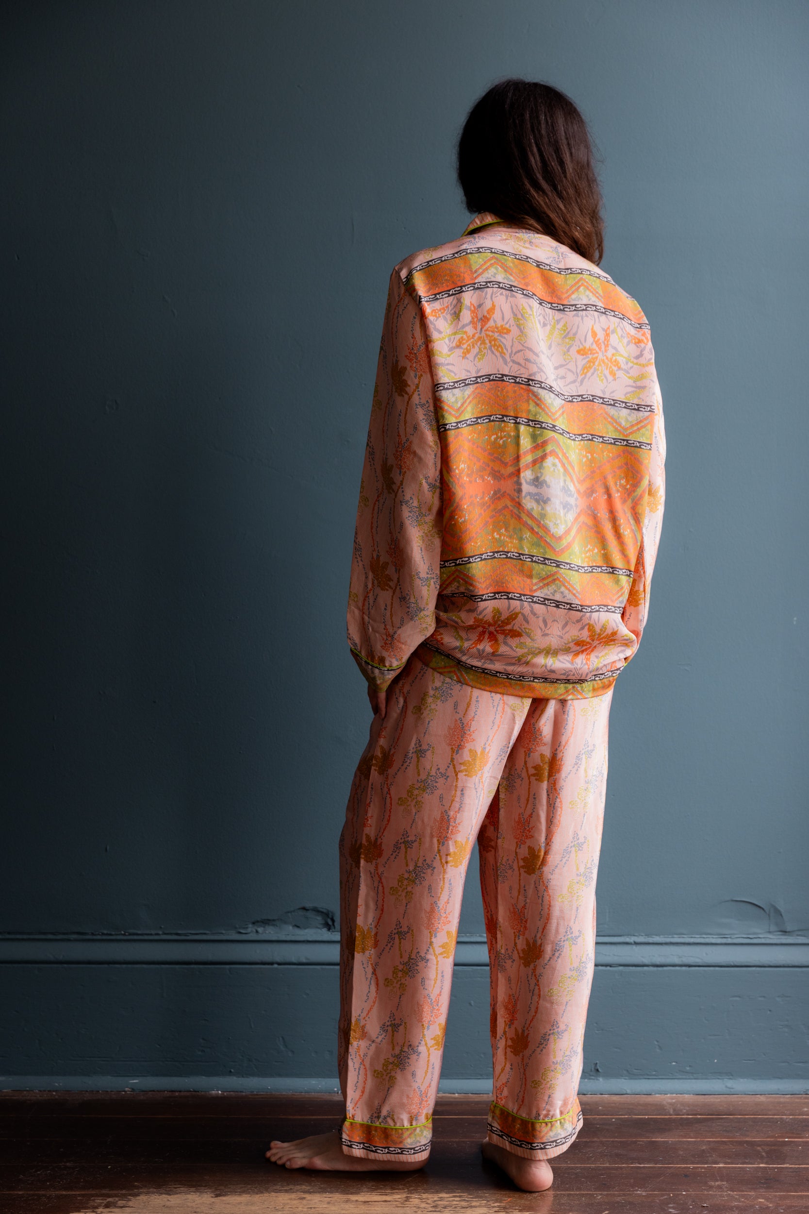 Recycled Sari Pant Set