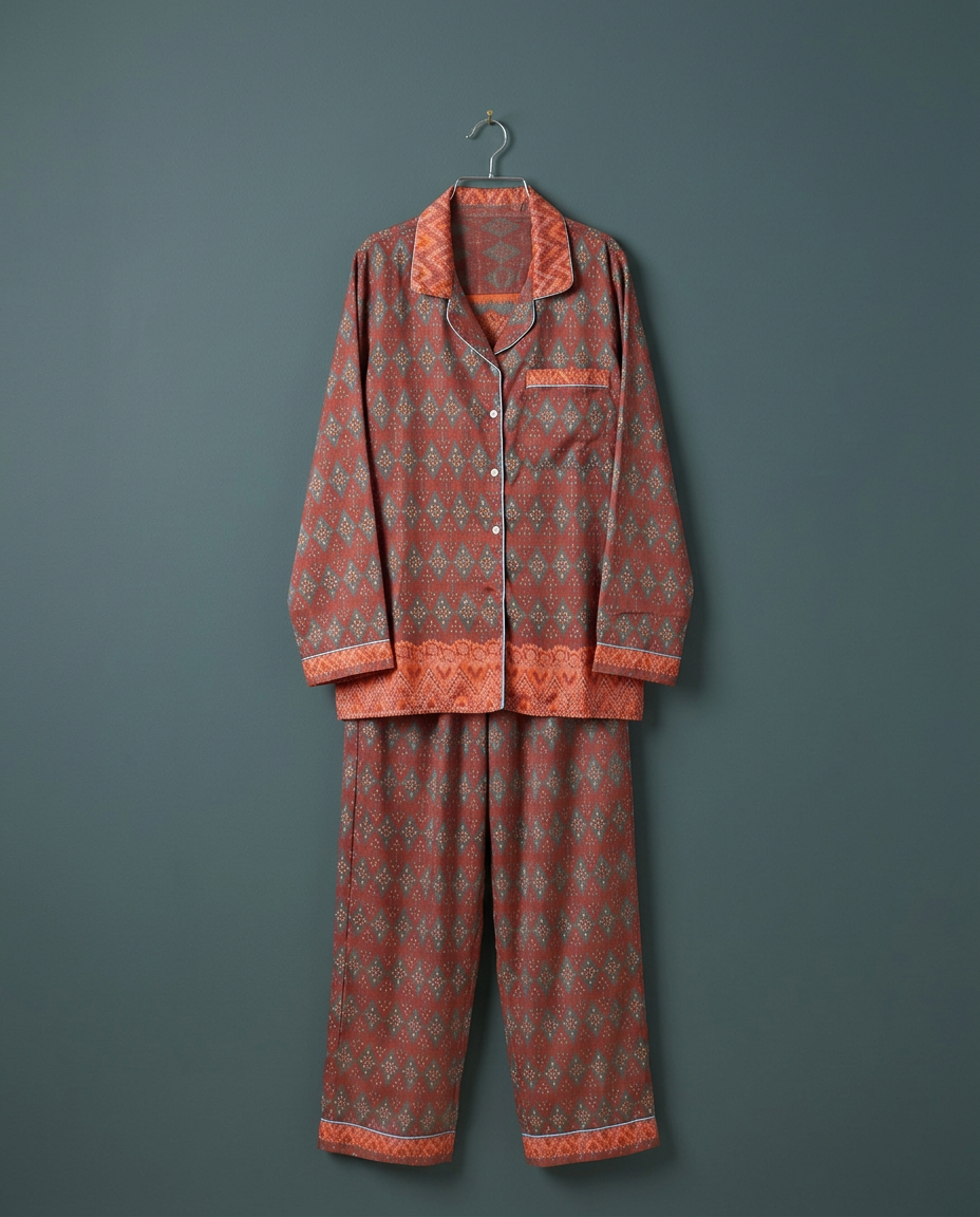 Recycled Sari Pant Set