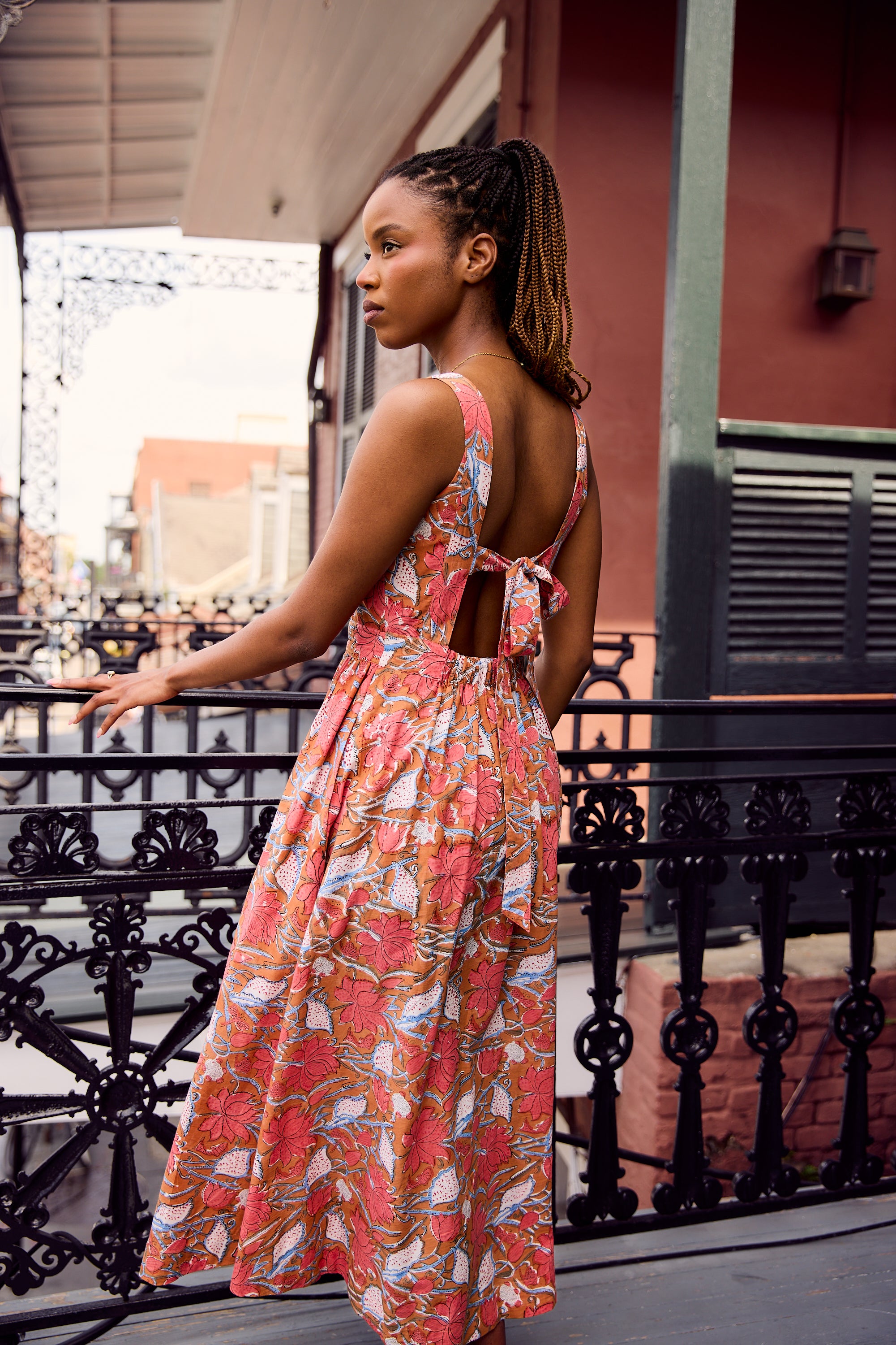 Tashi Pinafore Dress