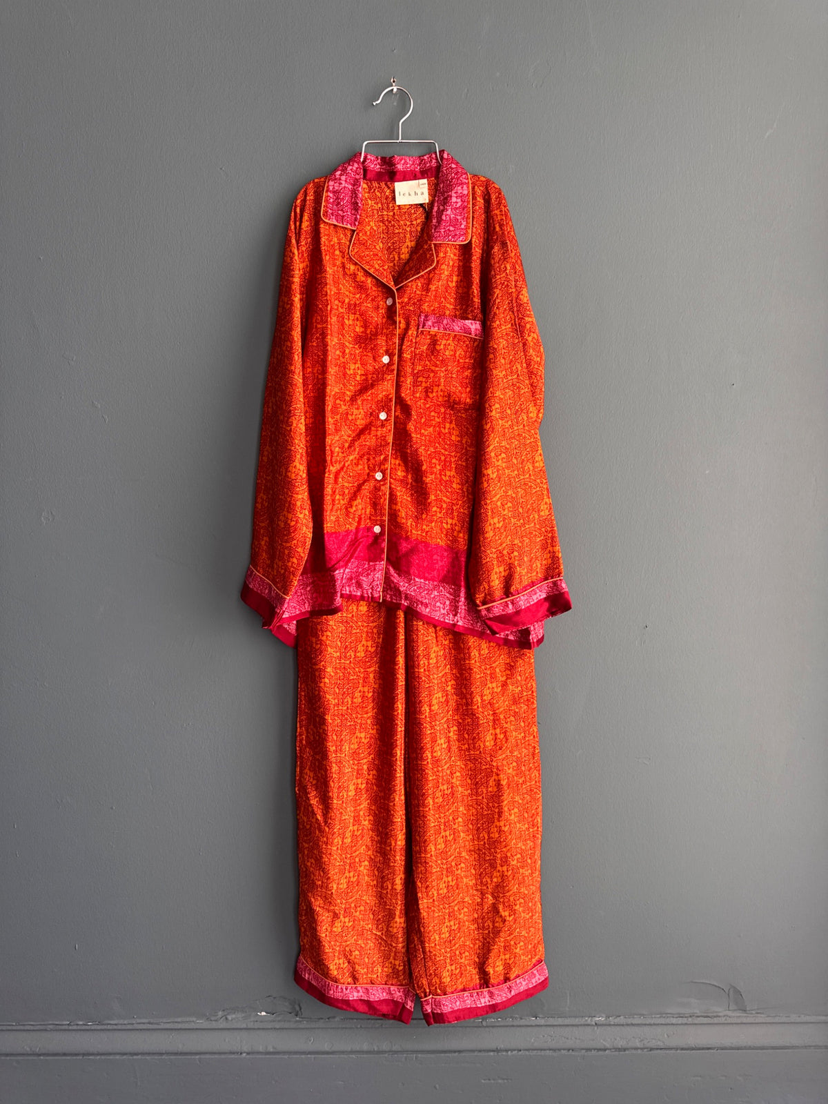 Recycled Sari Pant Set