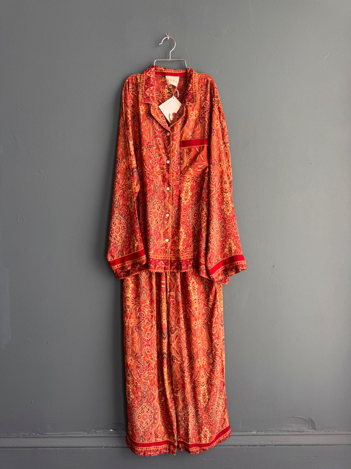 Recycled Sari Pant Set