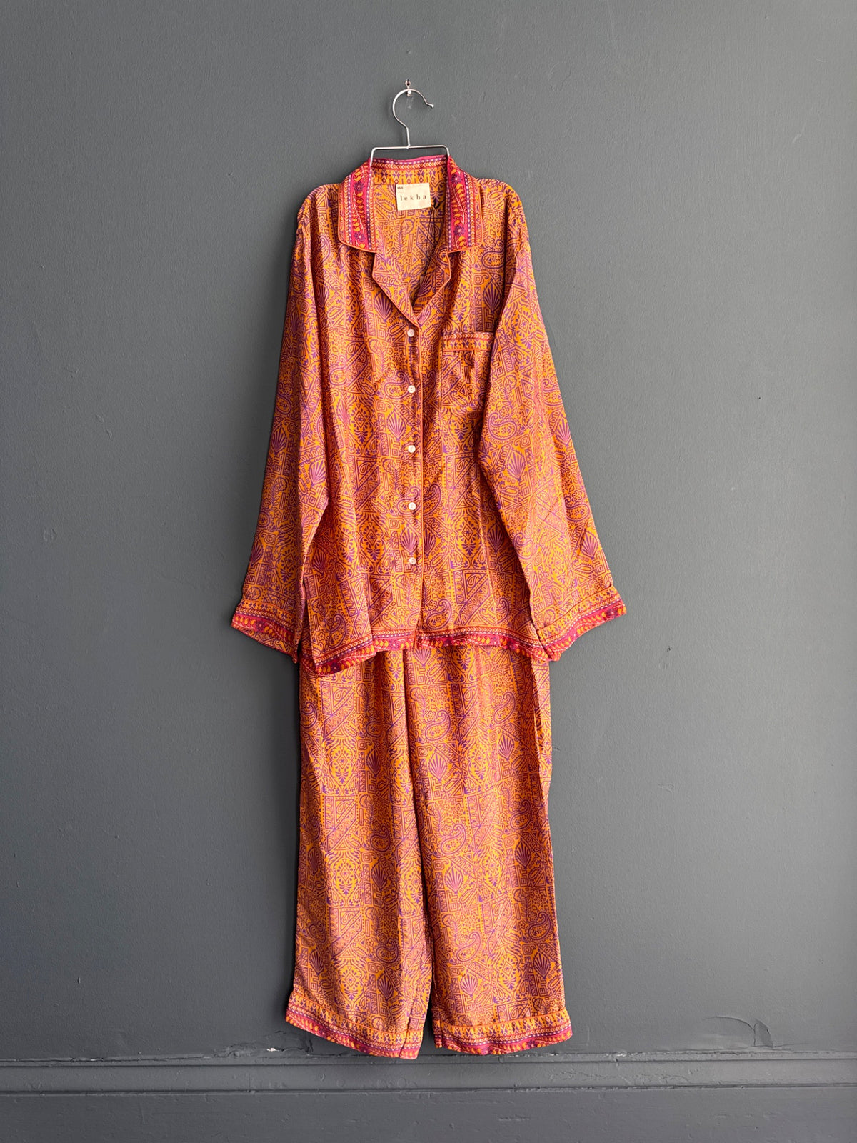 Recycled Sari Pant Set