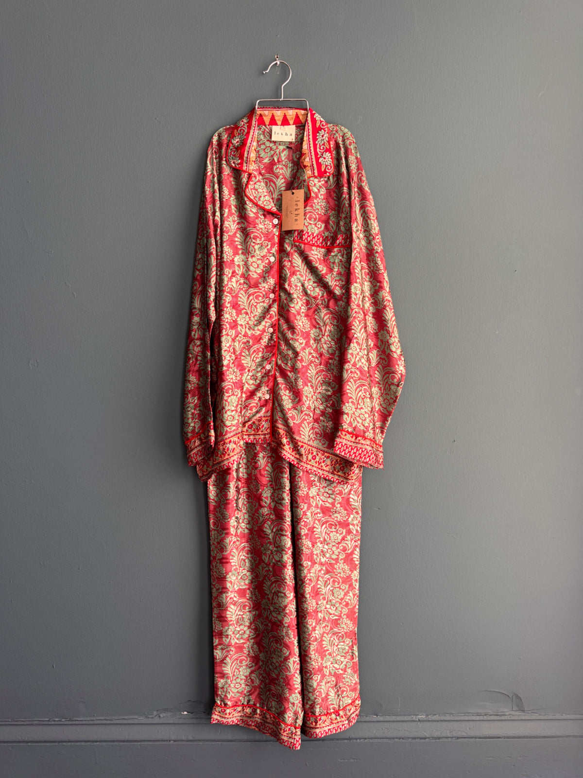 Recycled Sari Pant Set