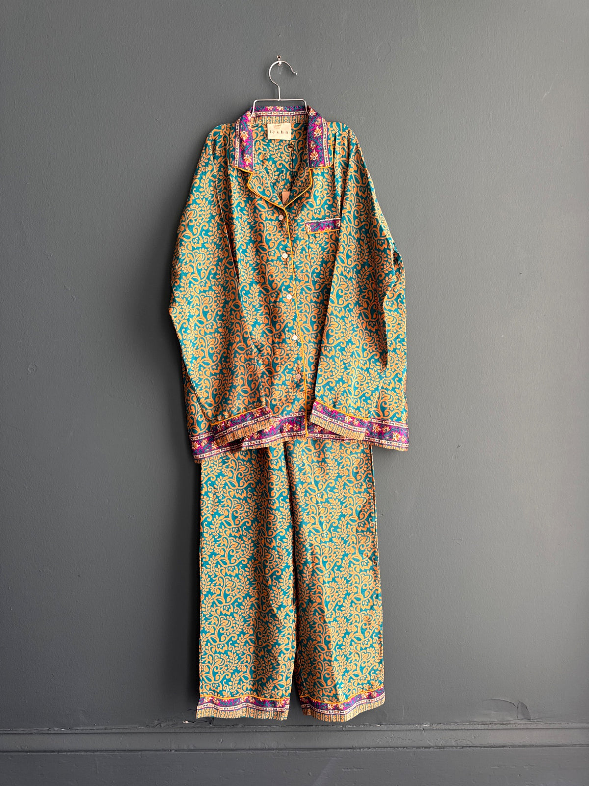 Recycled Sari Pant Set