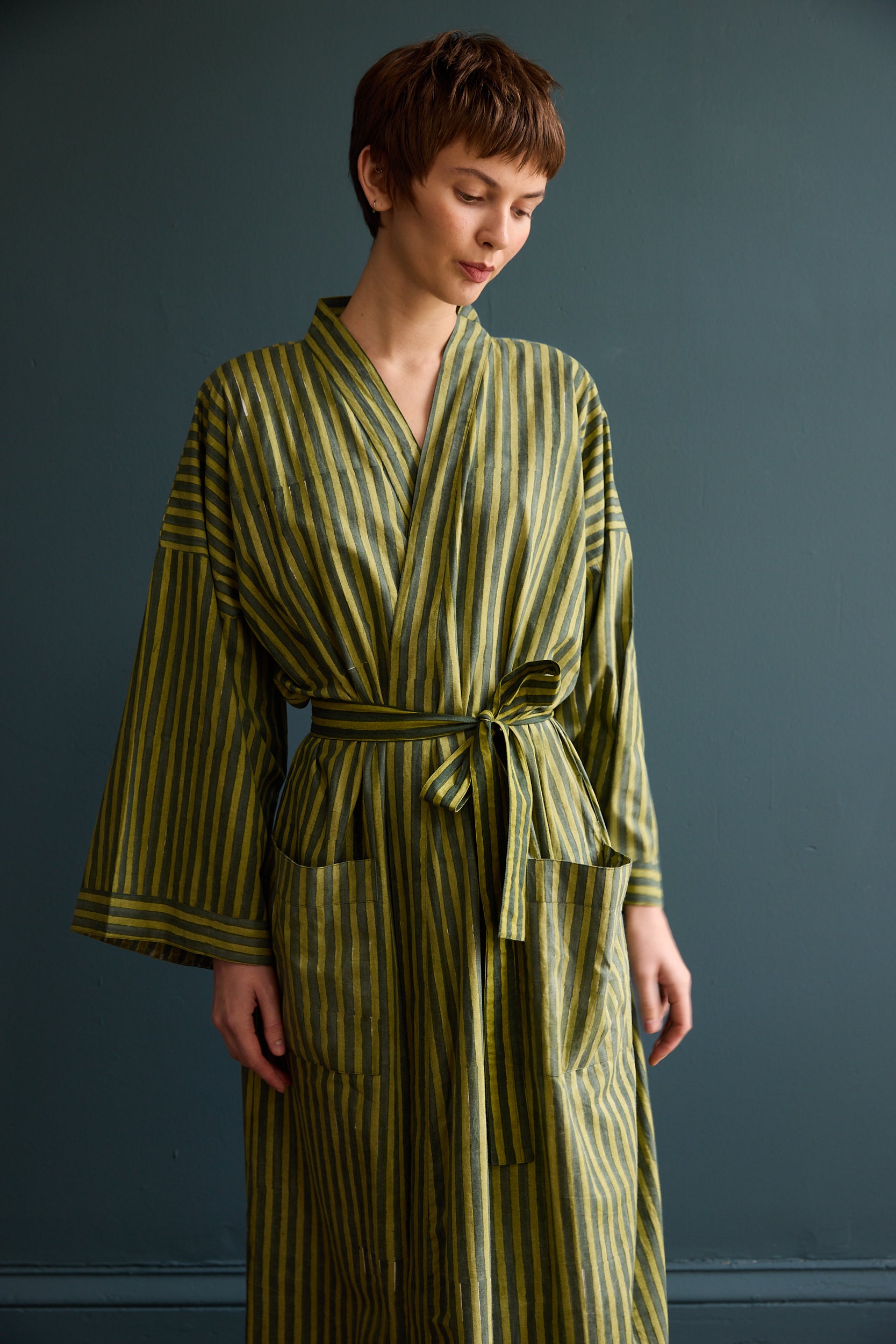 Mandi Block Printed Robe