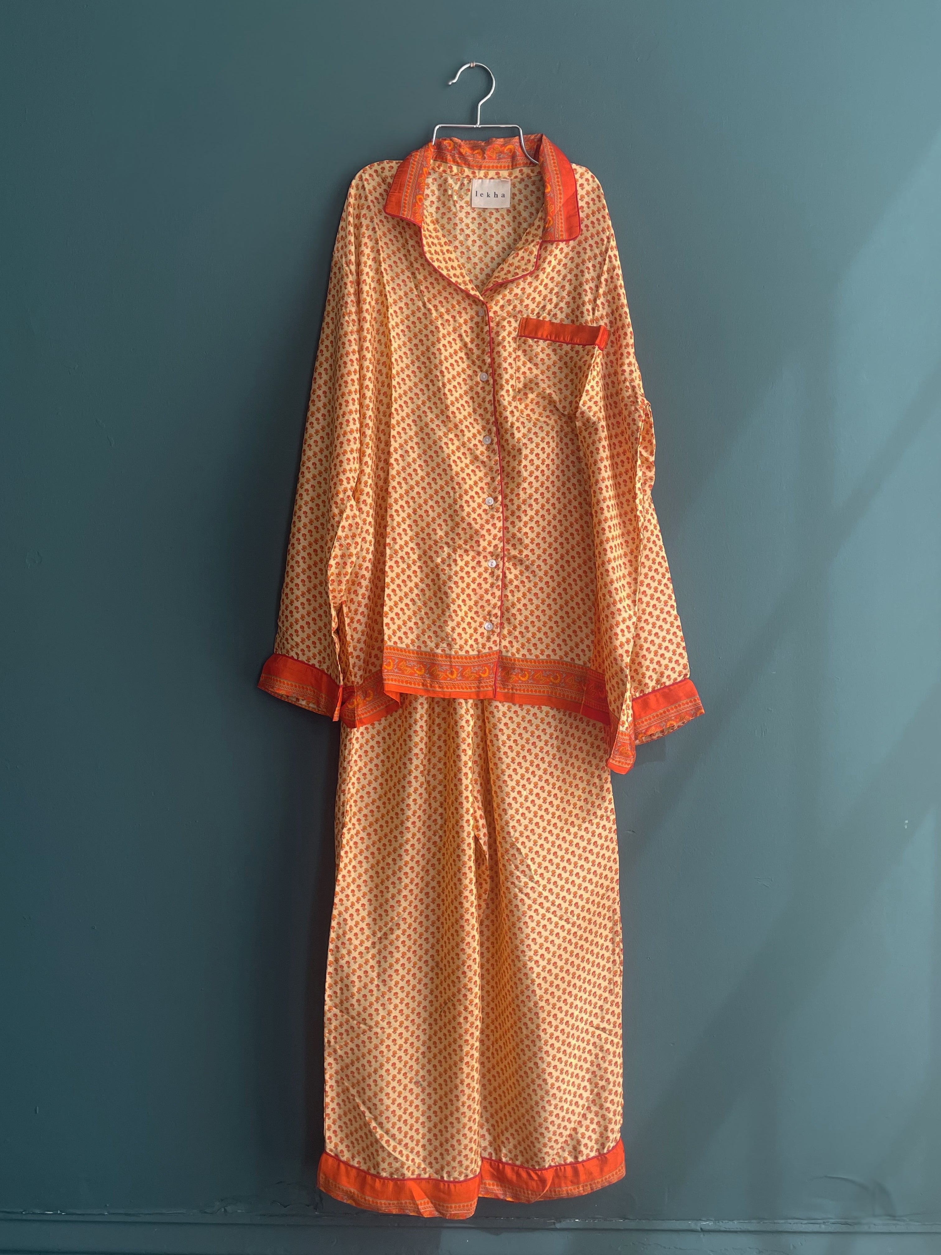 Recycled Sari Pant Set