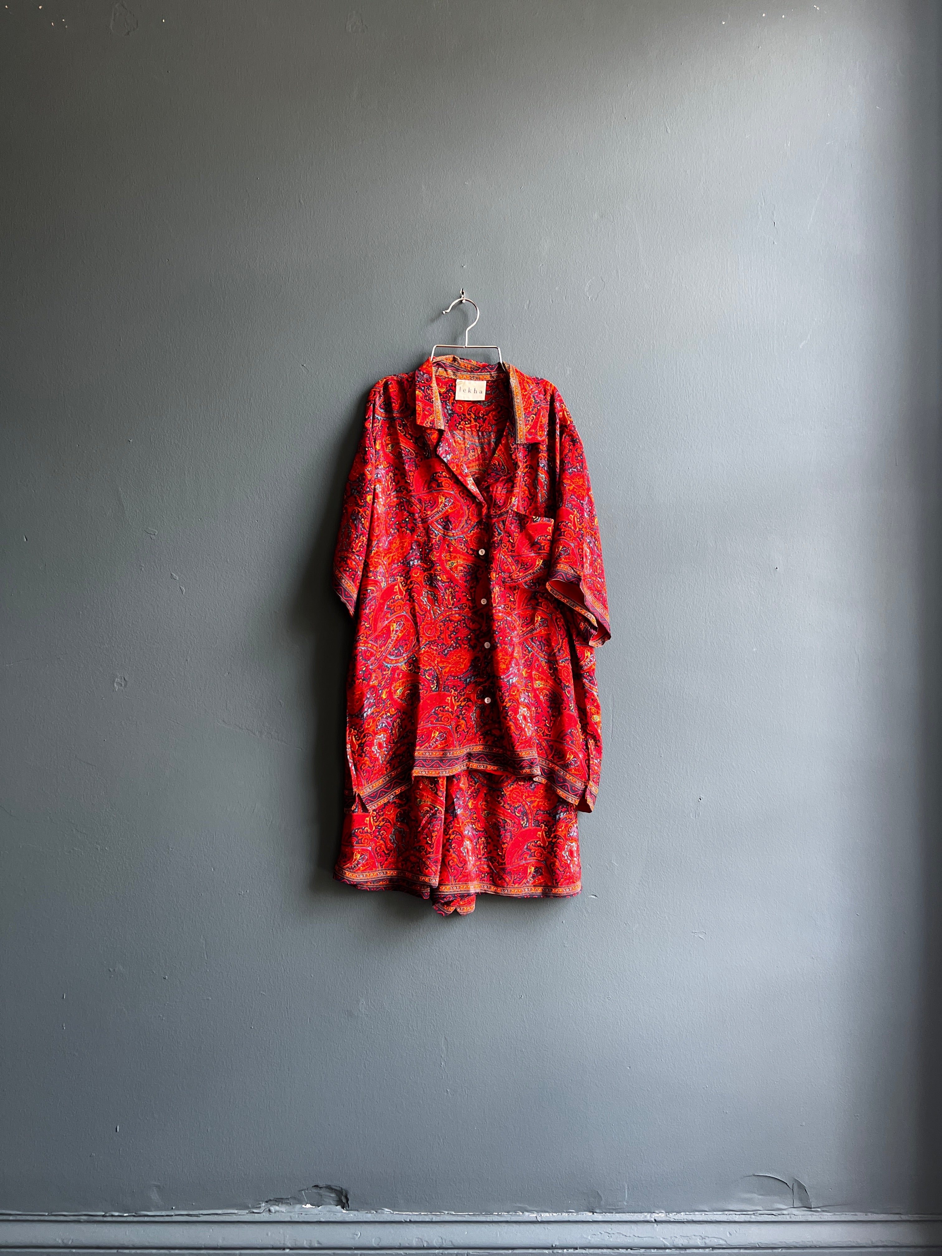 Recycled Sari Camp Set