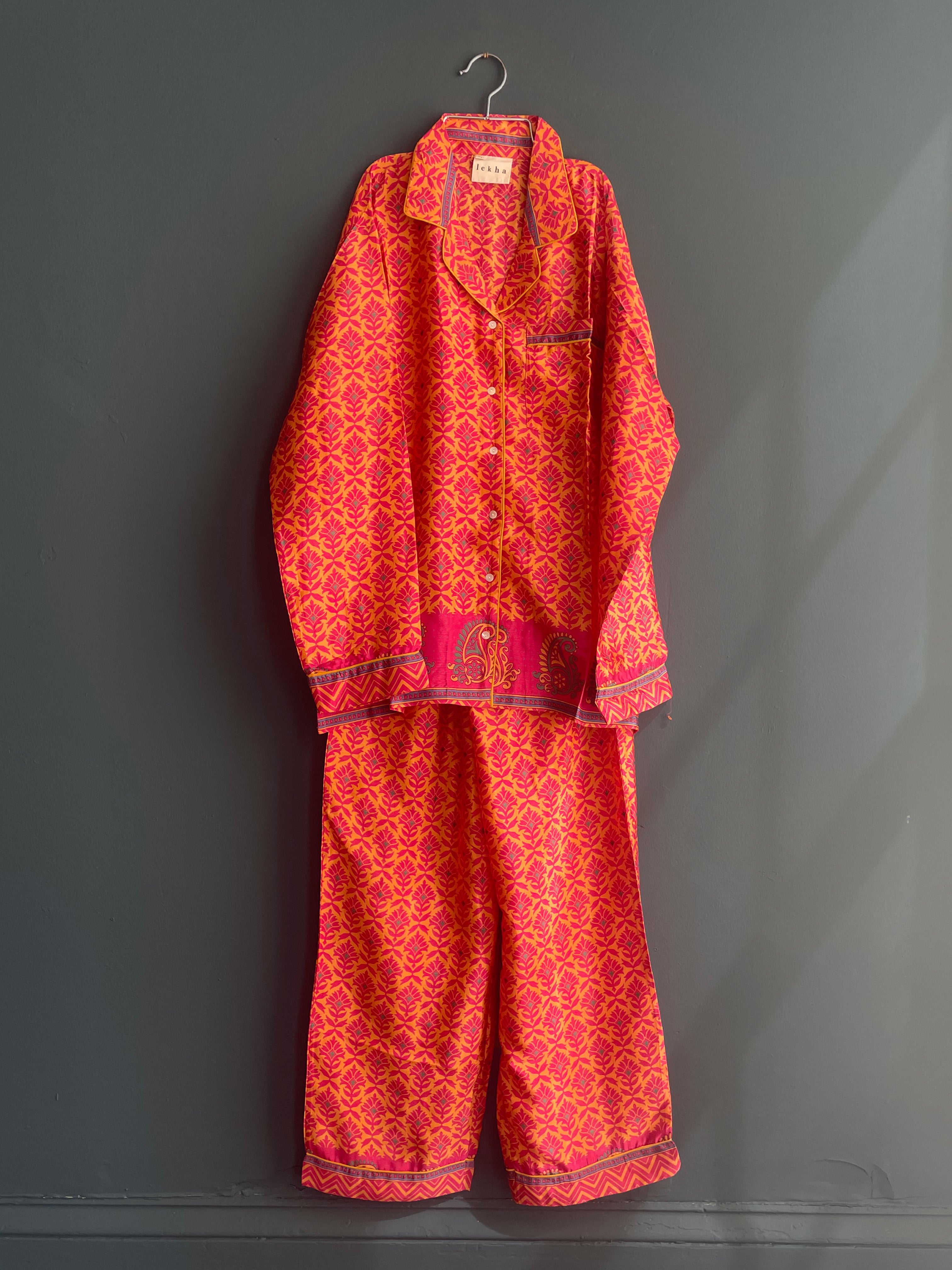Recycled Sari Pant Set