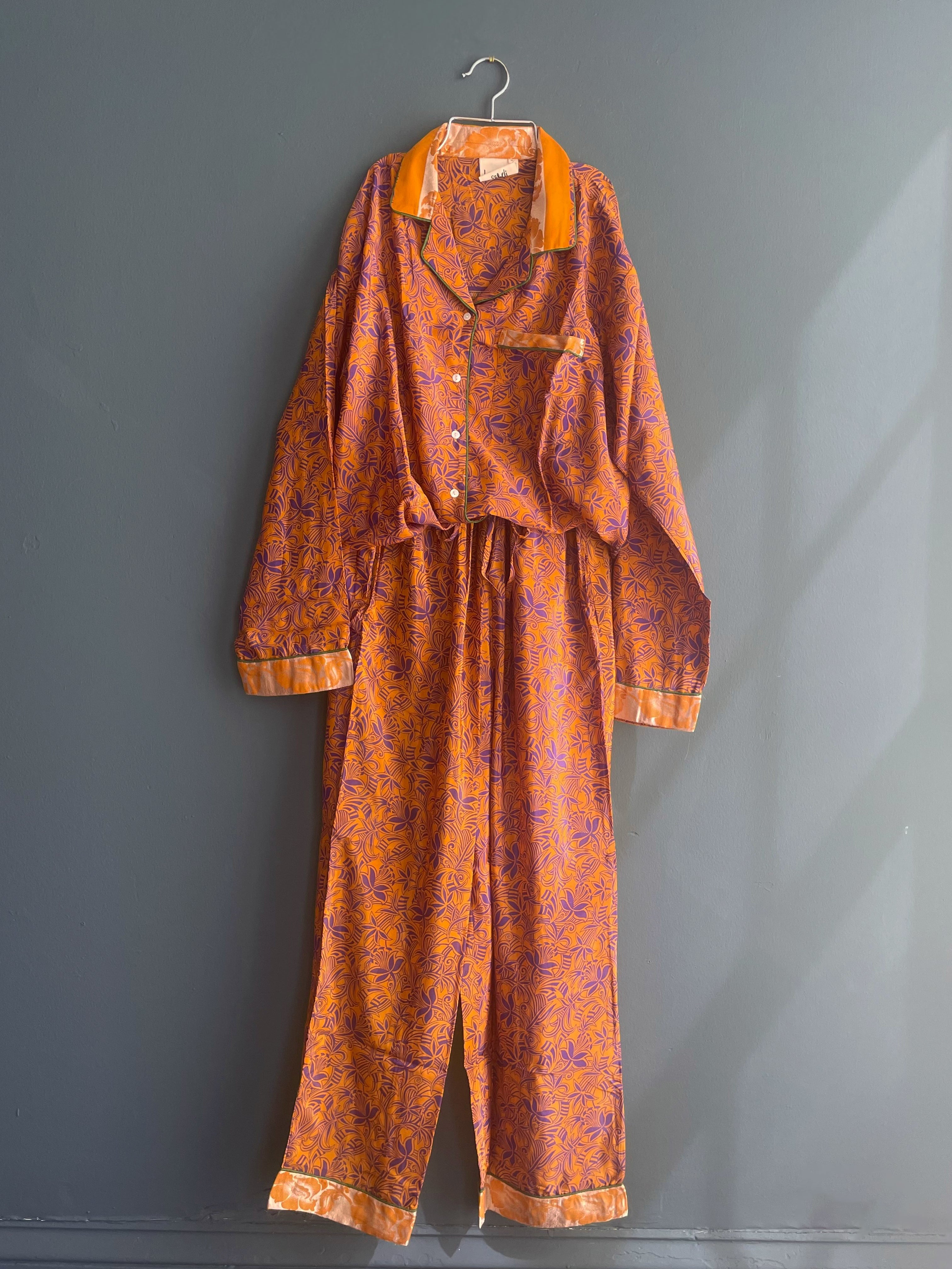 Recycled Sari Pant Set