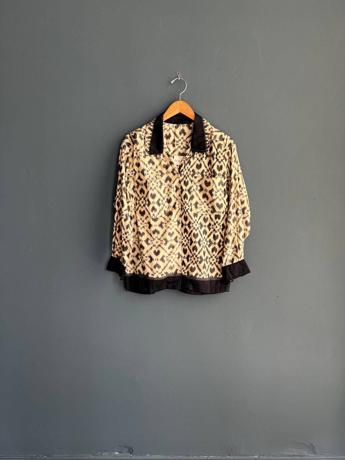 Unisex Patola Silk Sari Overshirt