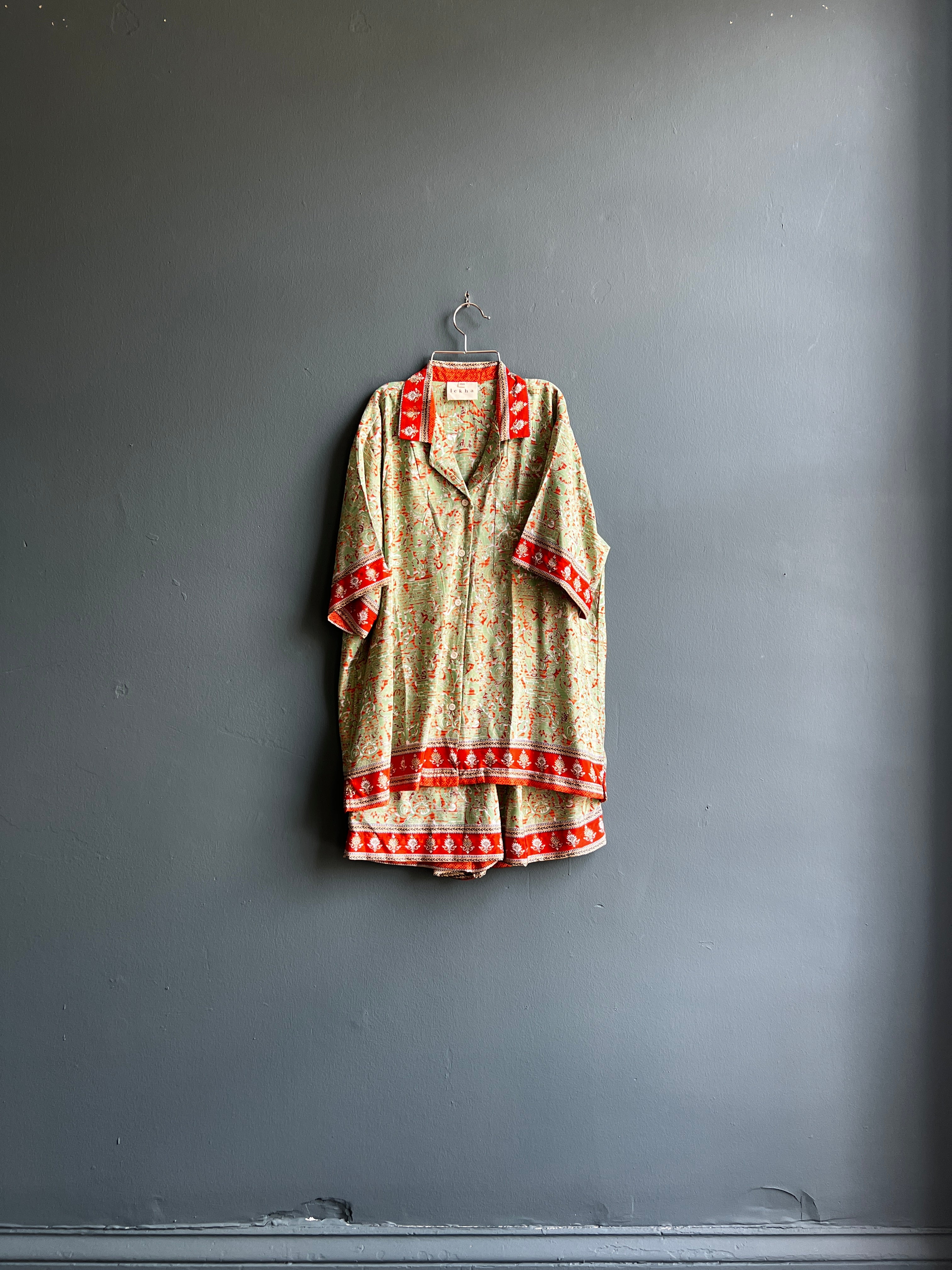 Recycled Sari Camp Set
