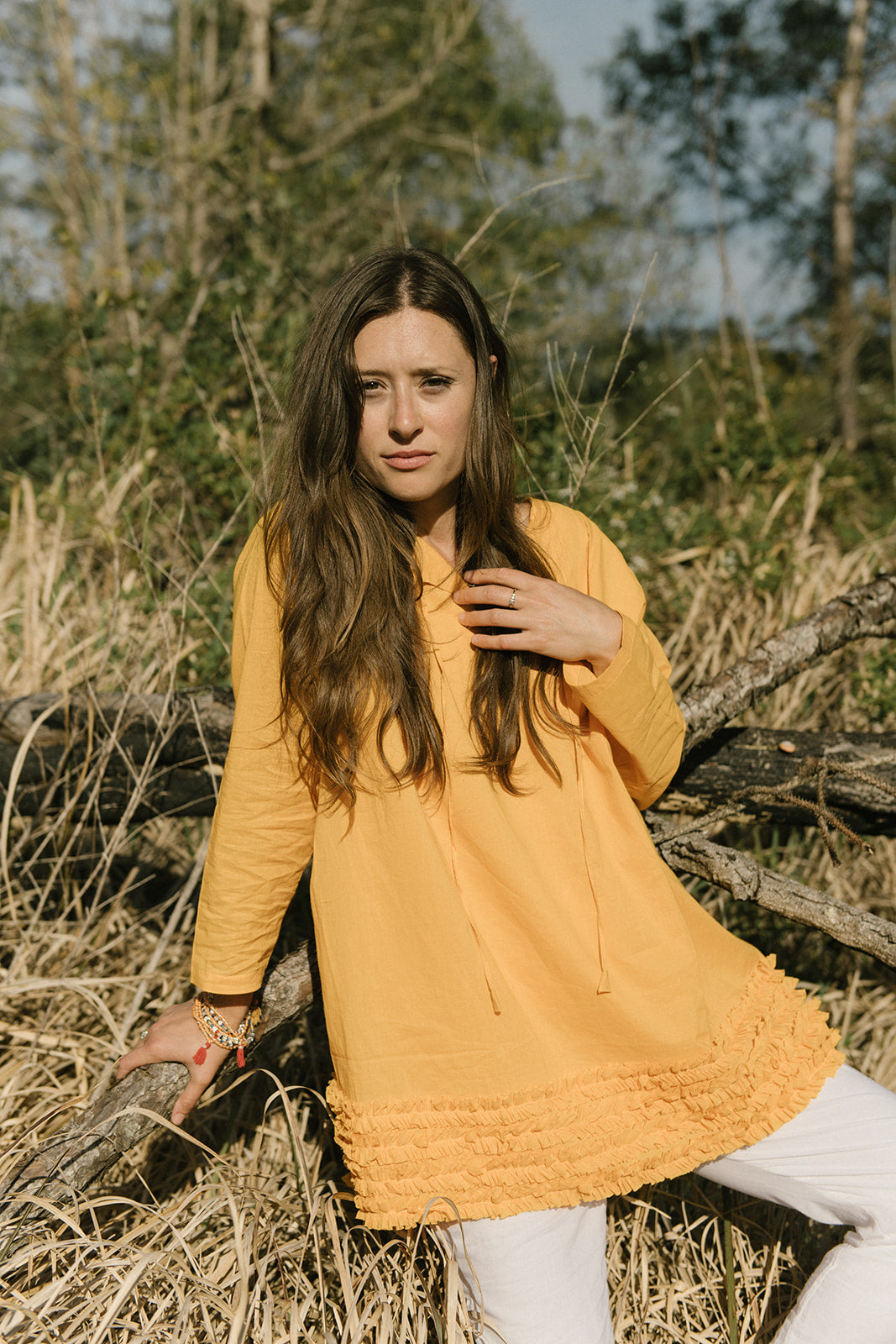 yellow dress | mango